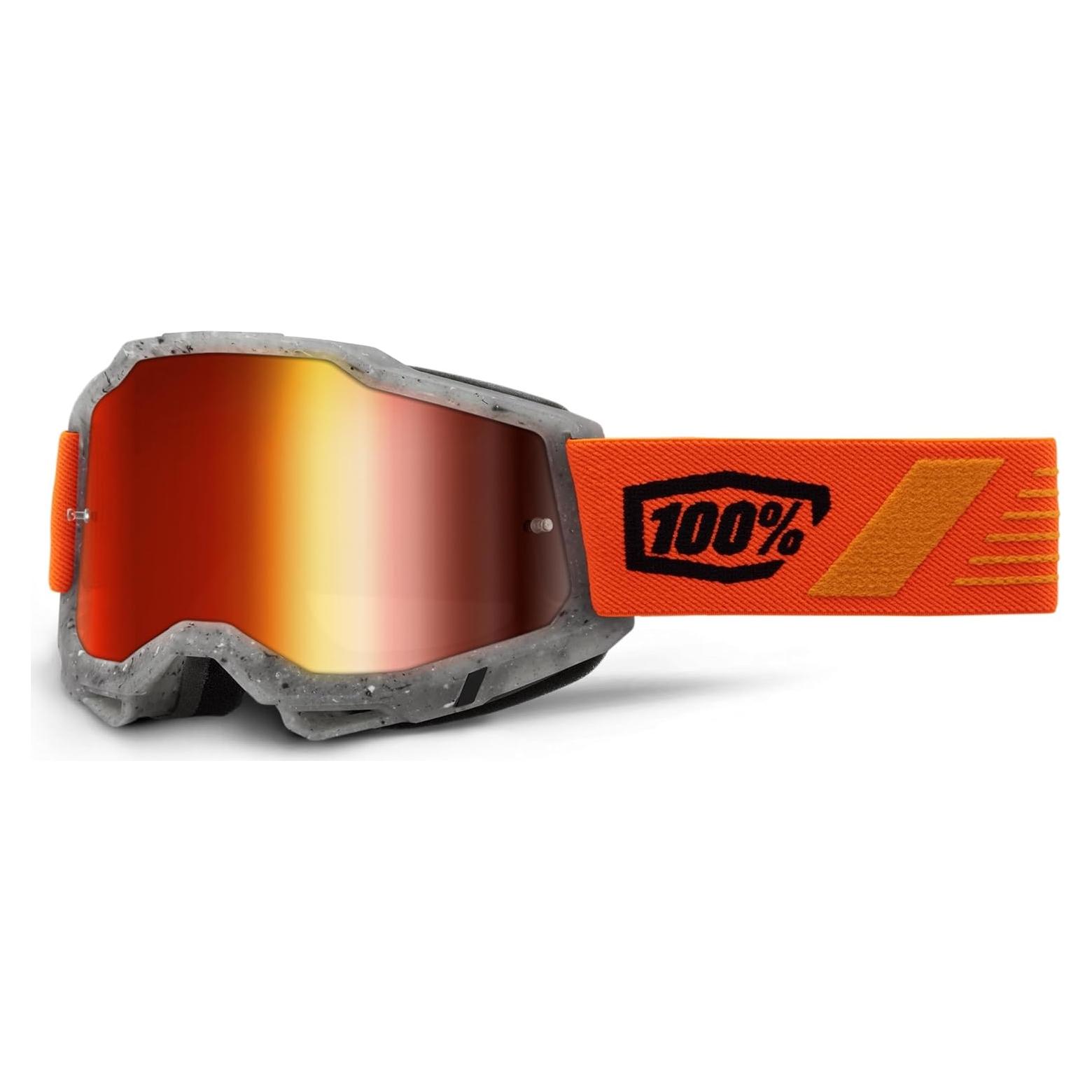 Gafas de Motocross 100% Accuri 2 Lente Roja Espejo