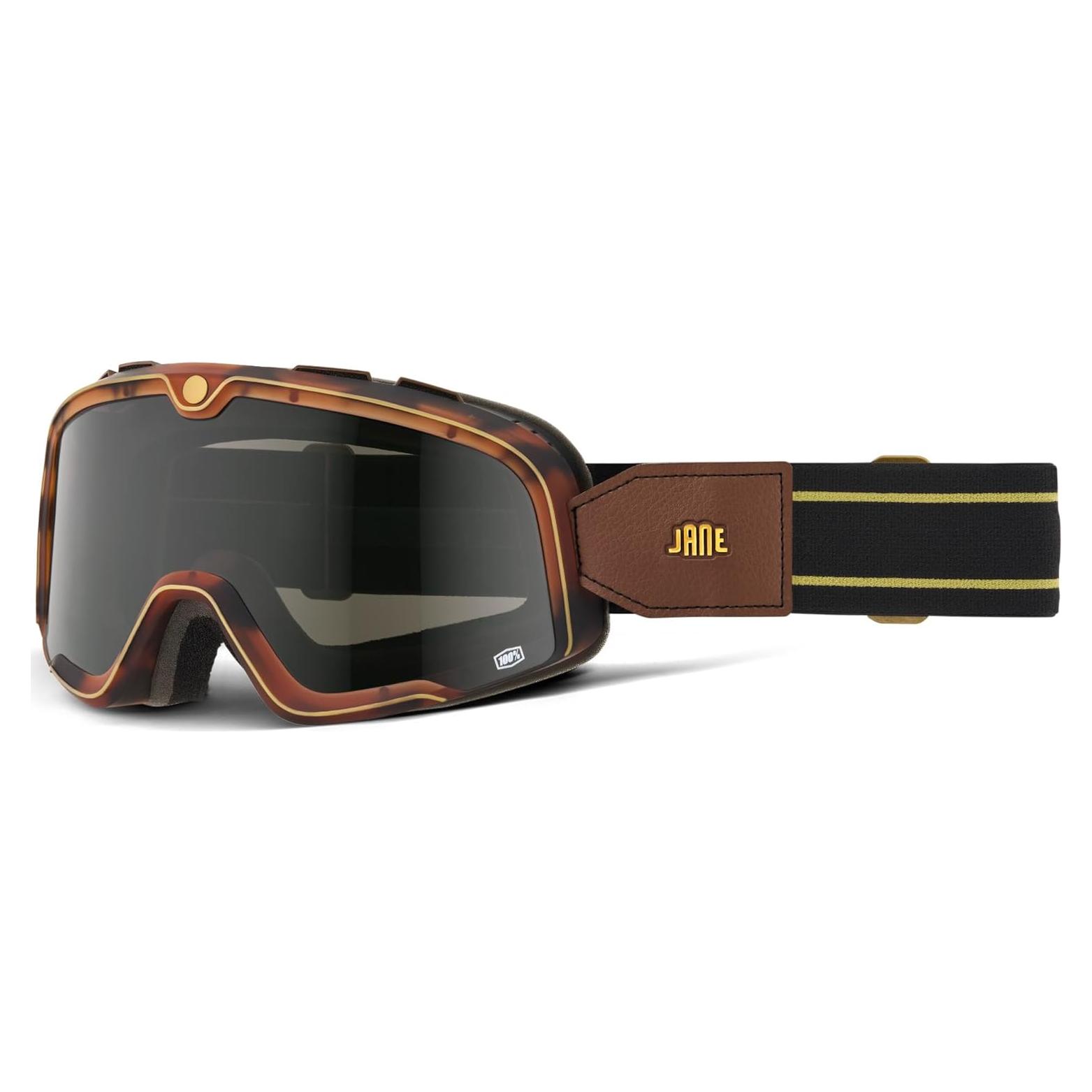 Gafas deportivas 100% BARSTOW anti-vaho policarbonato dorado