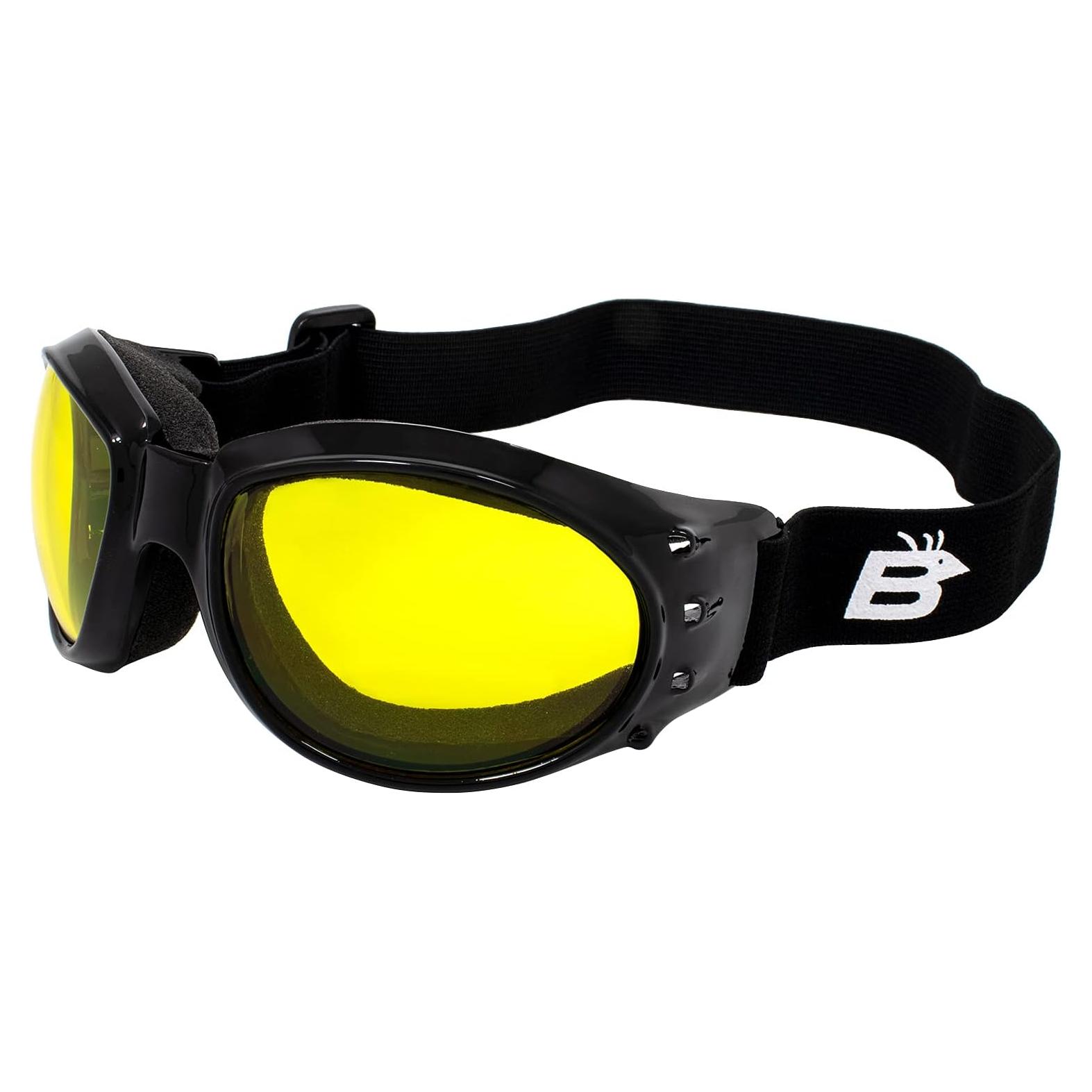 Gafas de Motocicleta Birdz Eyewear Eagle Lentes Amarillos