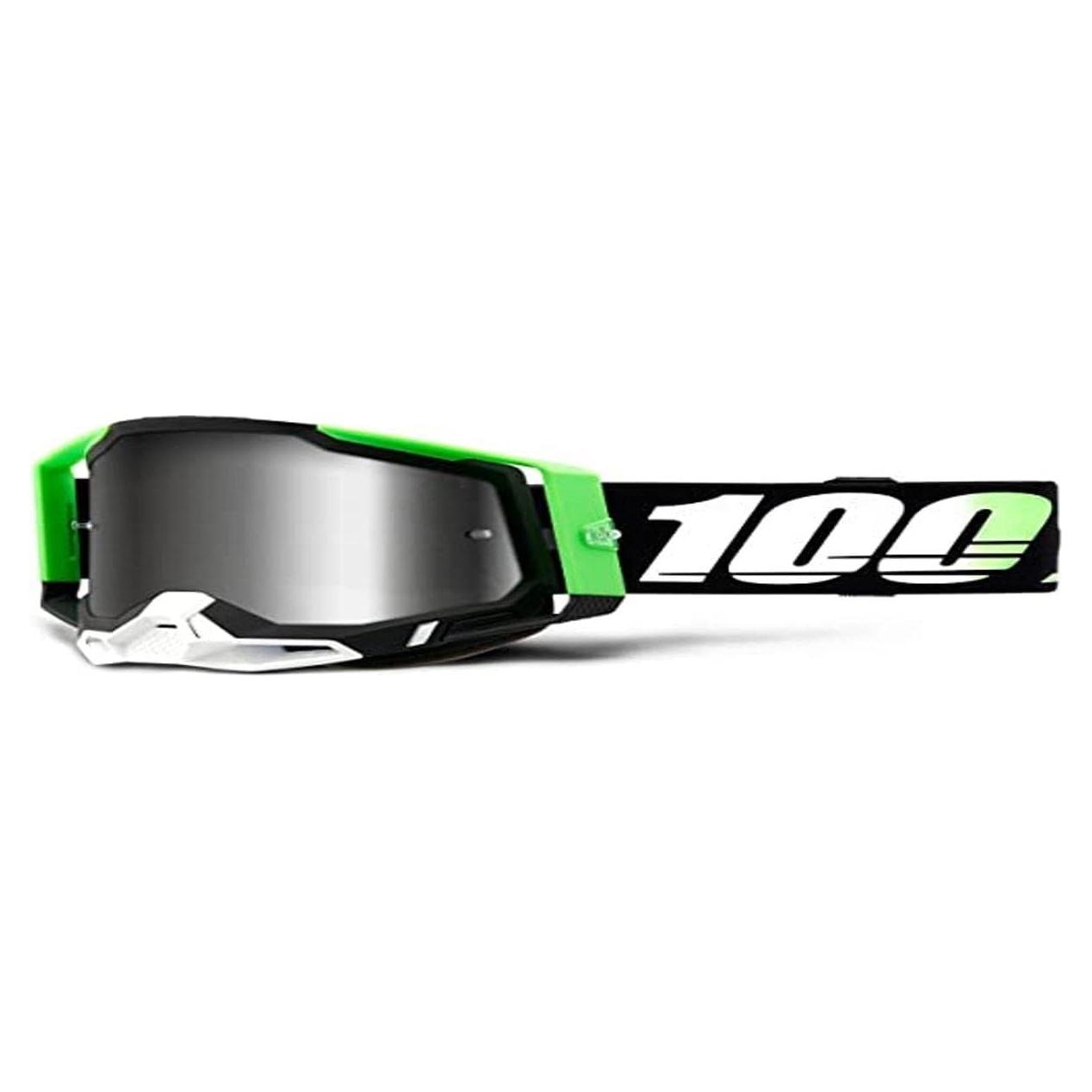 Gafas de Motocross 100% Racecraft 2 Kalkuta Espejo Plateado