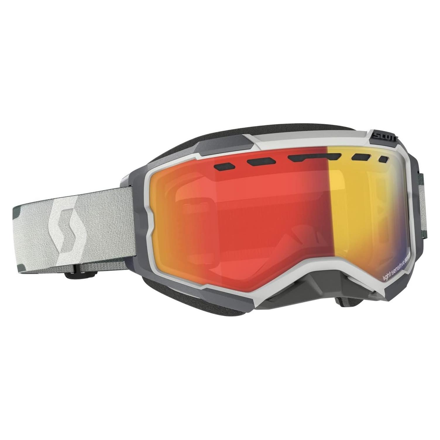 Gafas de Nieve SCOTT Fury Adulto Gris/Rojo Talla Única