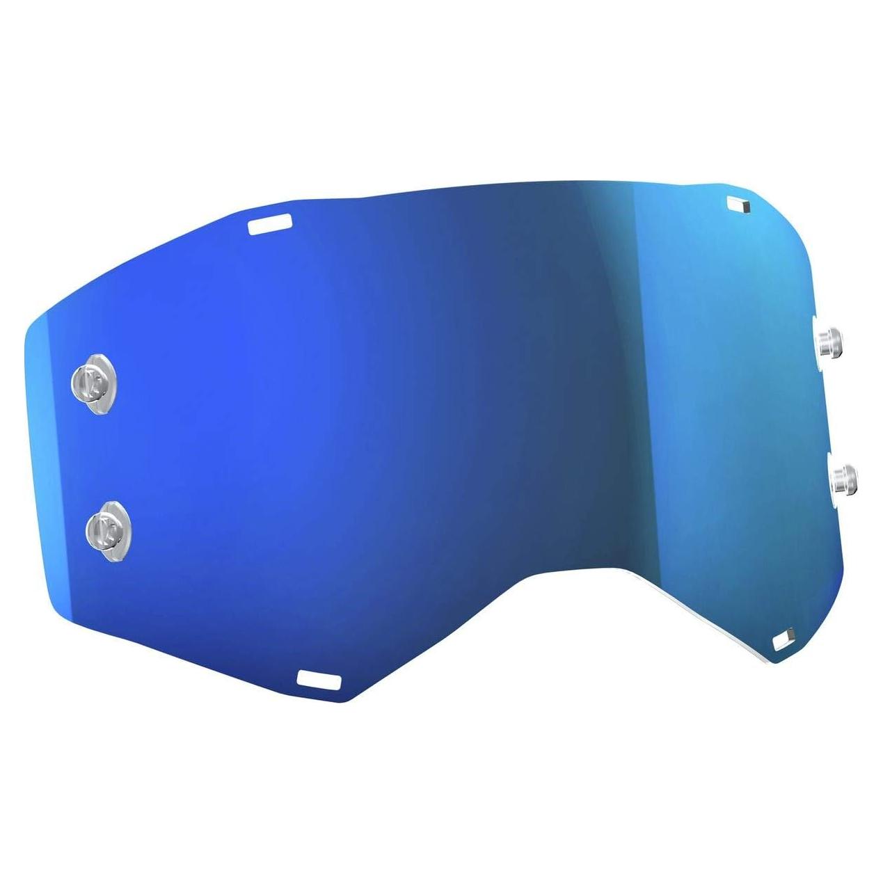 Lente Unisex Adulto Scott Prospect Cromo Azul Eléctrico