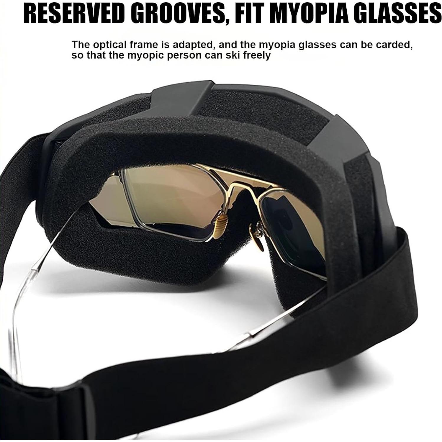 Gafas de Motocicleta Immoono MOON035 Rosa con Cubierta Facial