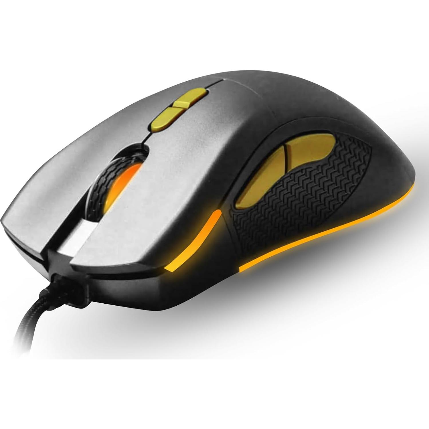 Ratón Gaming M-1 Shenzhen 12,000DPI Ergonómico con Cable