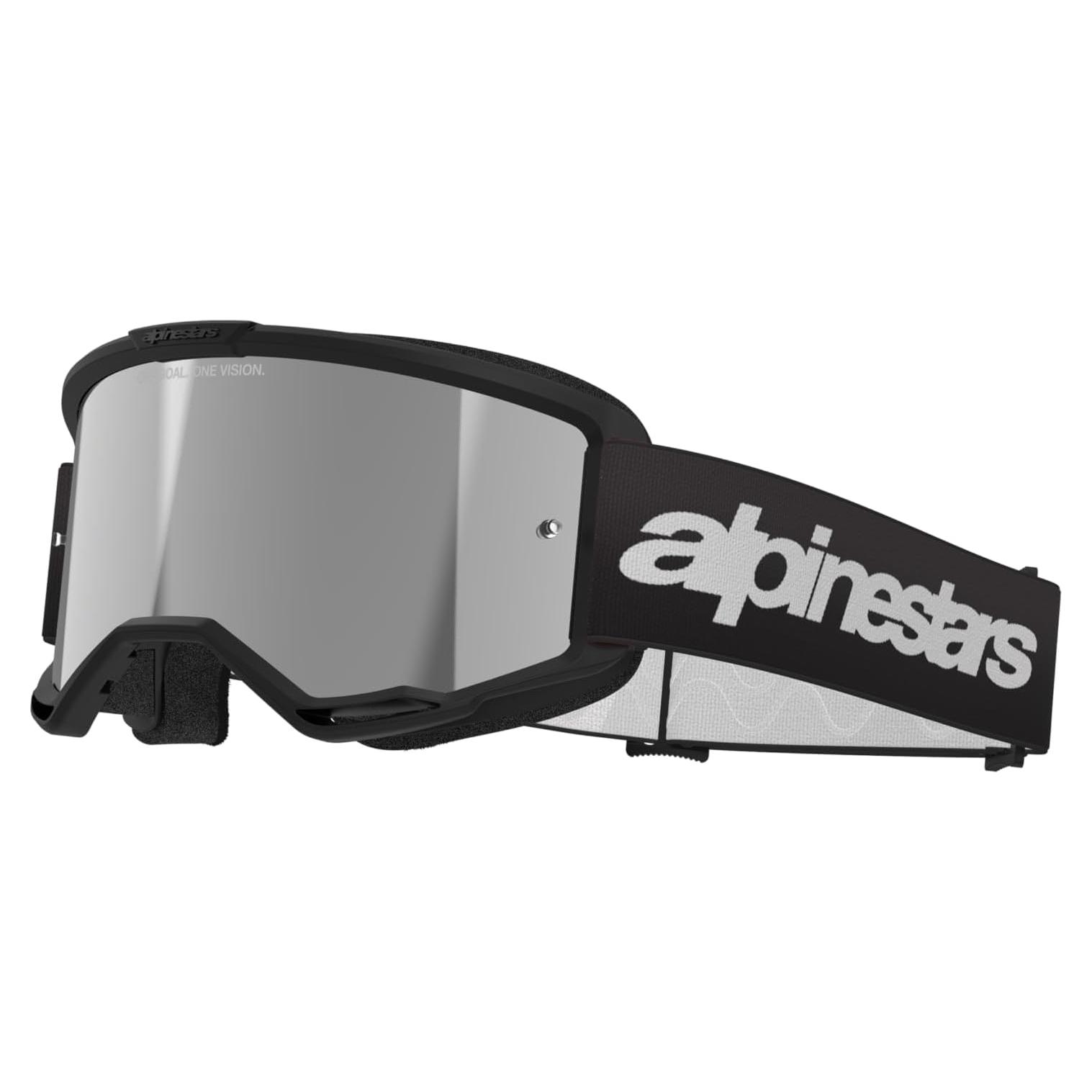Gafas Off Road Alpinestars Vision 3 - Negro Lente Espejo