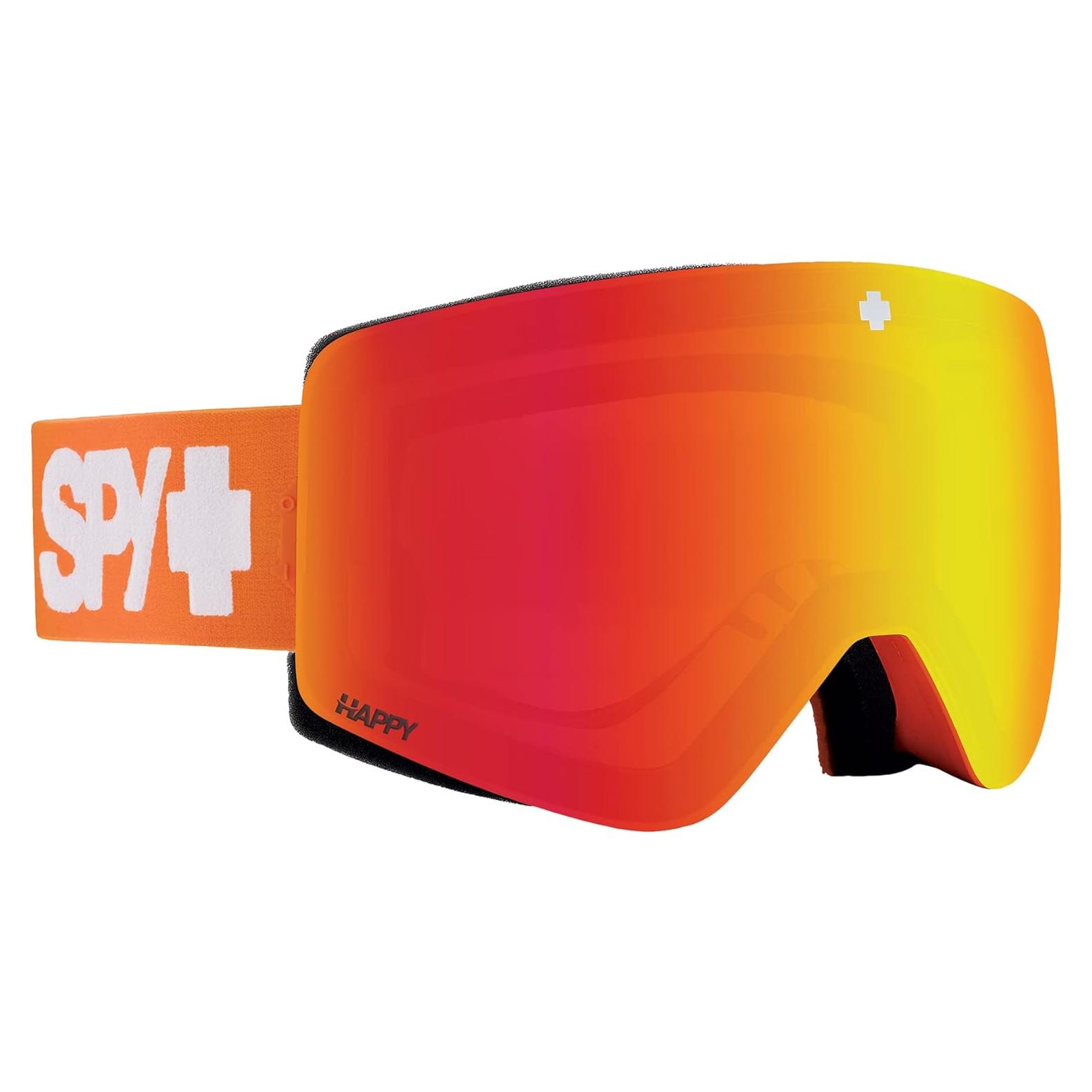 Gafas de Nieve SPY Optic Marauder HD+ Naranja con Lentes Espejo