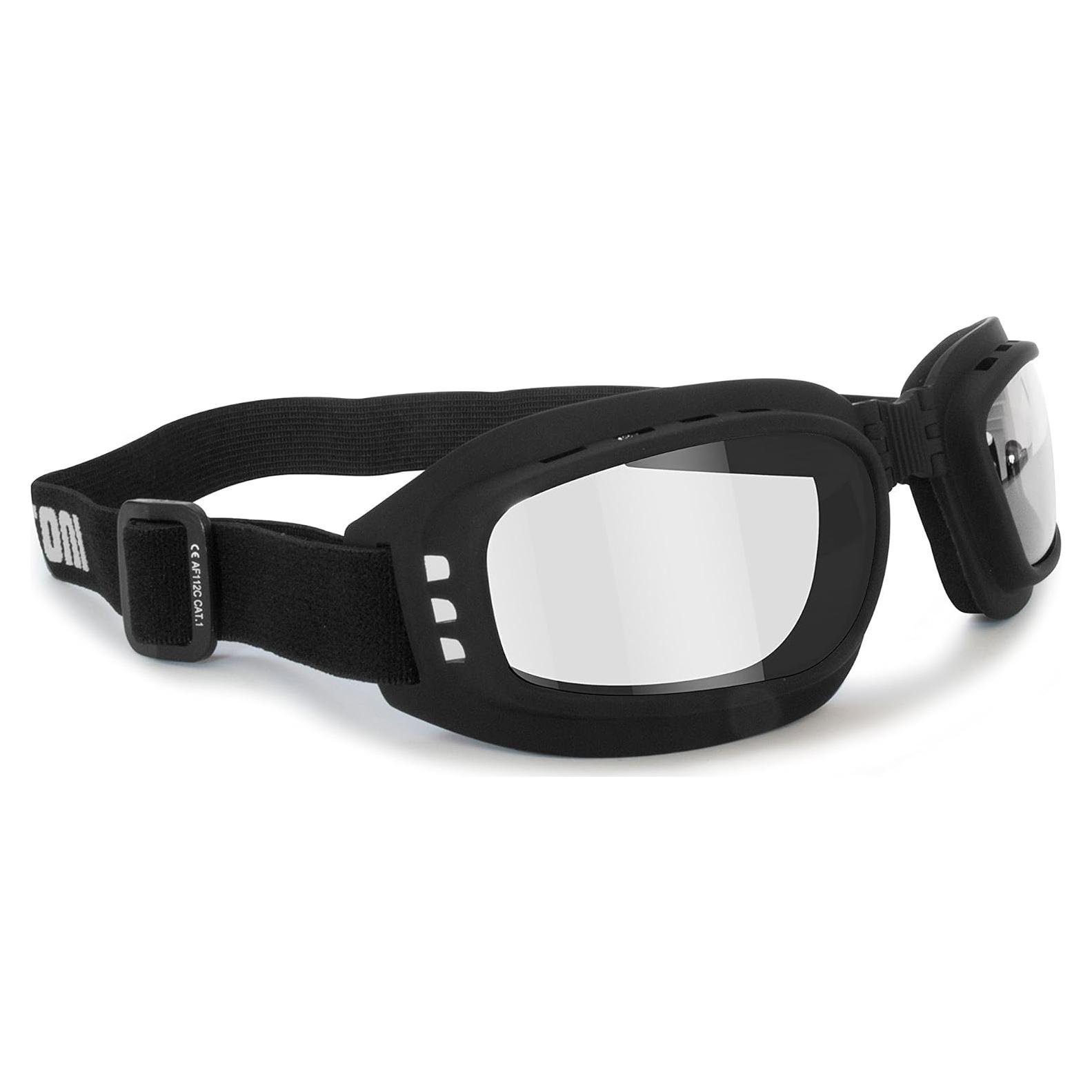 Gafas de Moto Bertoni 112 con Lentes Fotoquímicas Antivaho