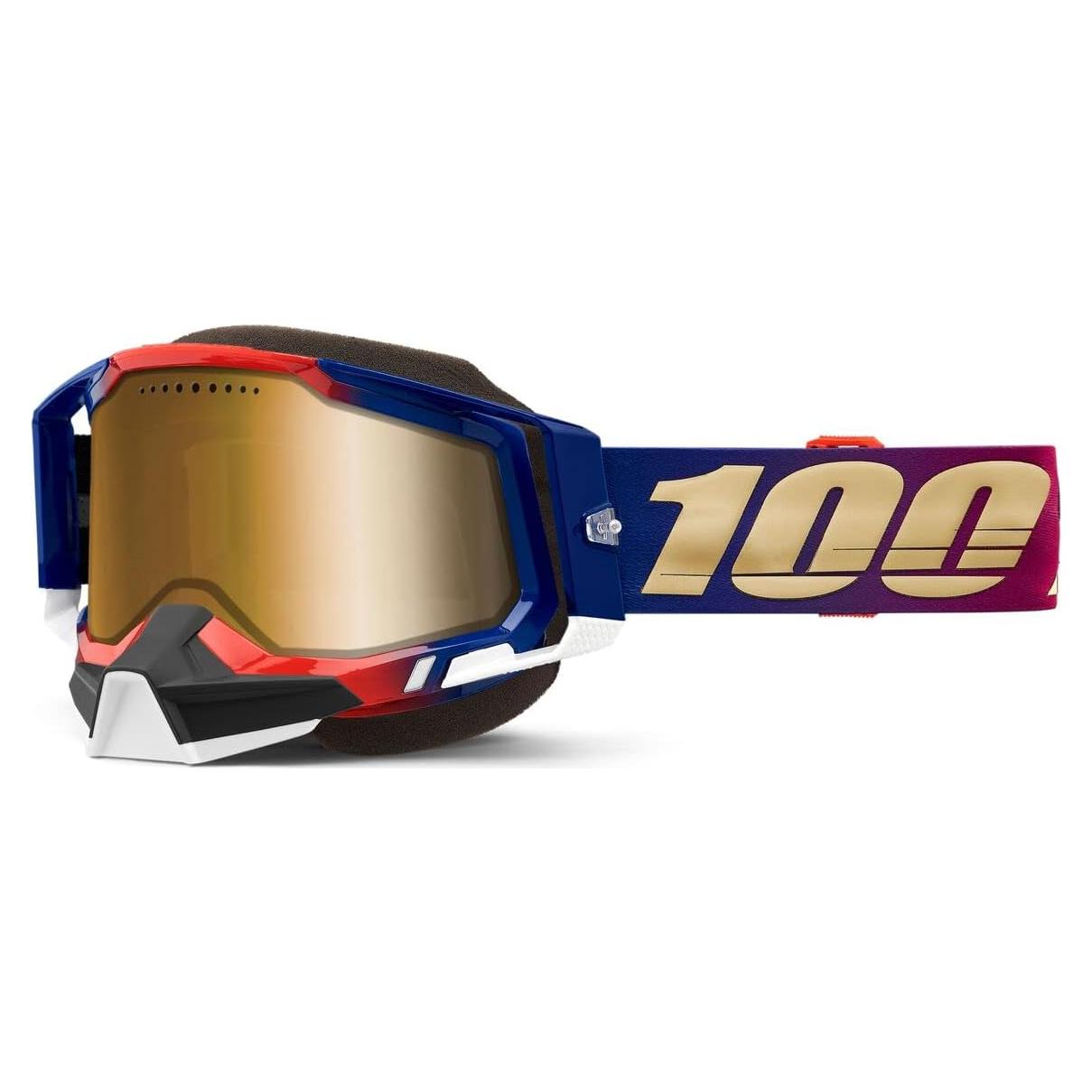 Gafas de Nieve 100% Racecraft 2 Lente Dorado Antivaho