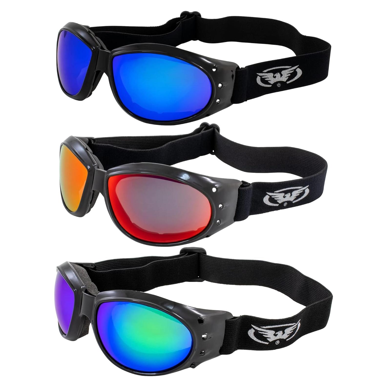 Gafas de Motocicleta Global Vision Eliminator con Lentes Espejo