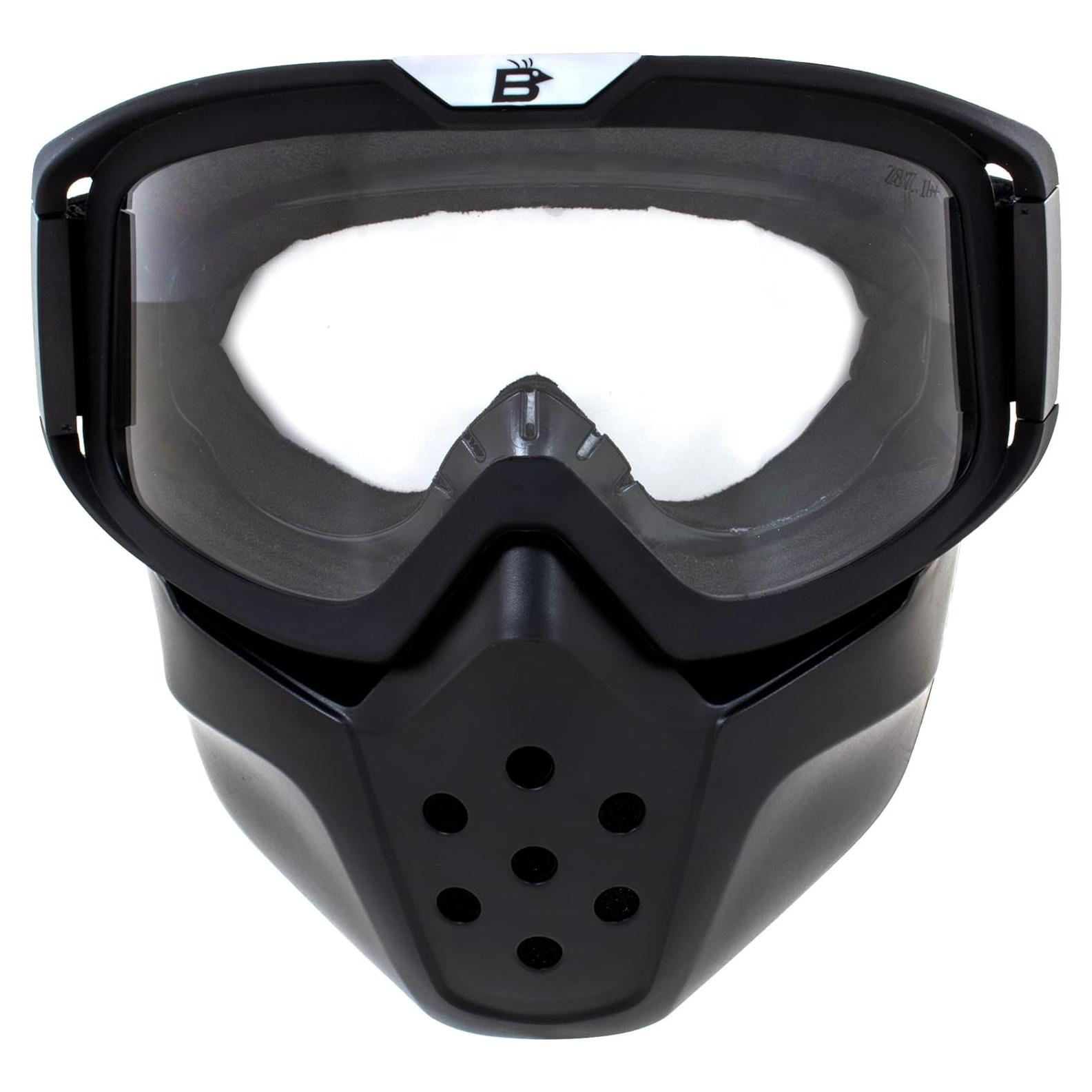 Gafas de sol Birdz Pelican para motociclismo con máscara