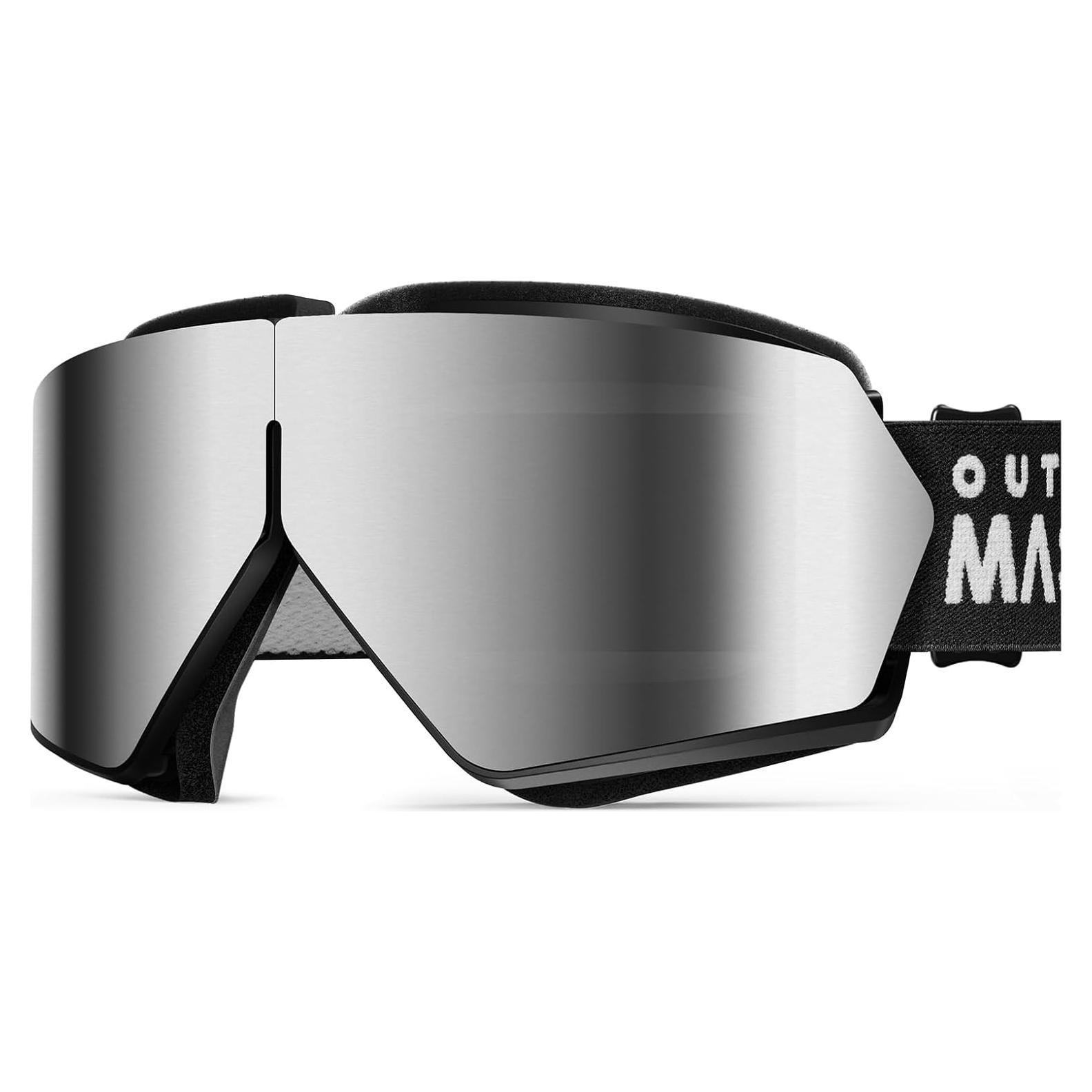 Gafas de Moto OutdoorMaster Seagull Plegables UV400 para Adultos