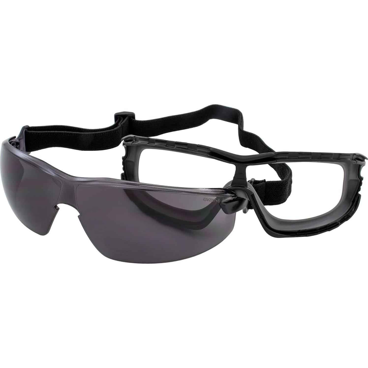 Gafas de Seguridad Global Vision Sunn Up Anti-vaho UV 2 Pares
