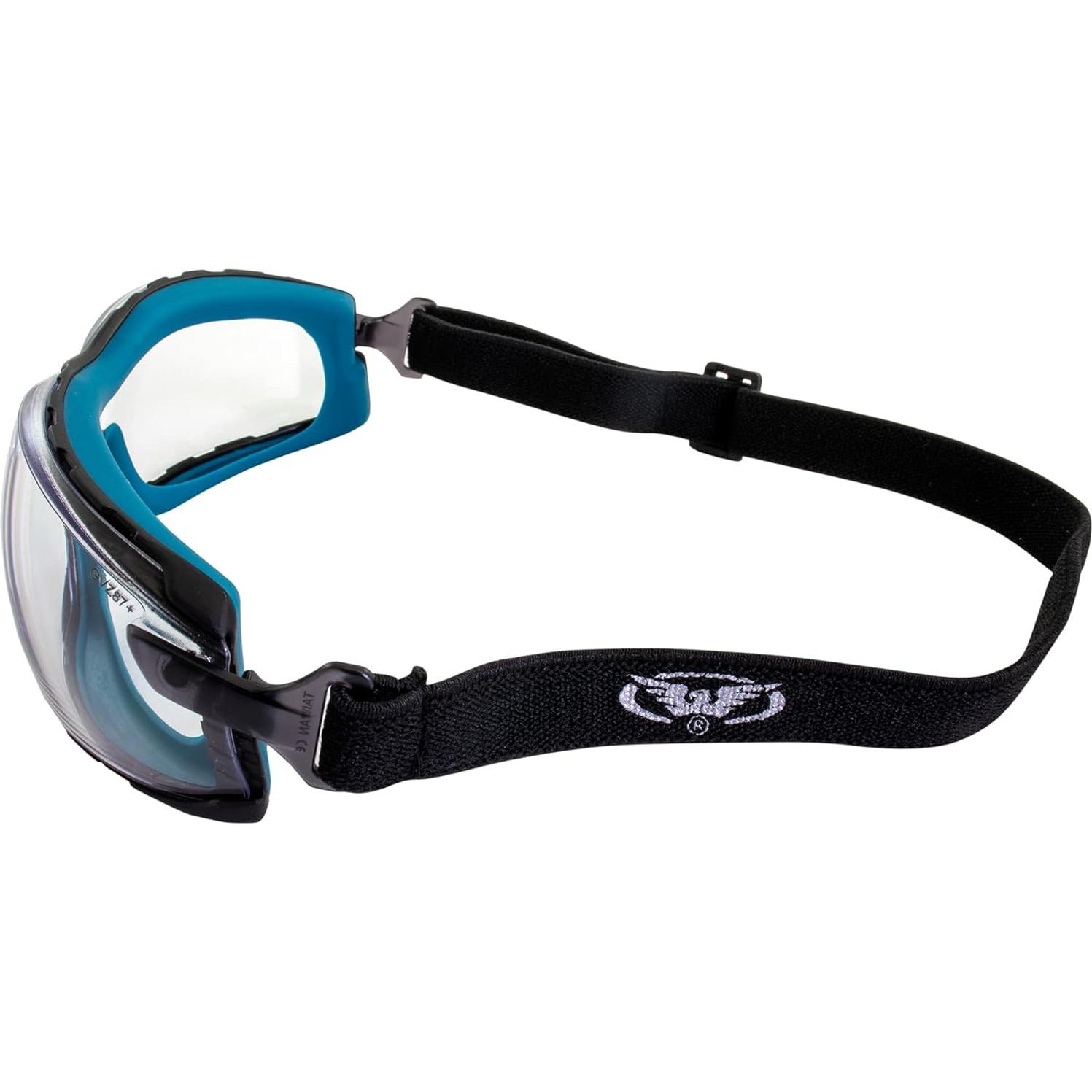 Gafas de Seguridad Global Vision Sunn Up Anti-vaho UV 2 Pares