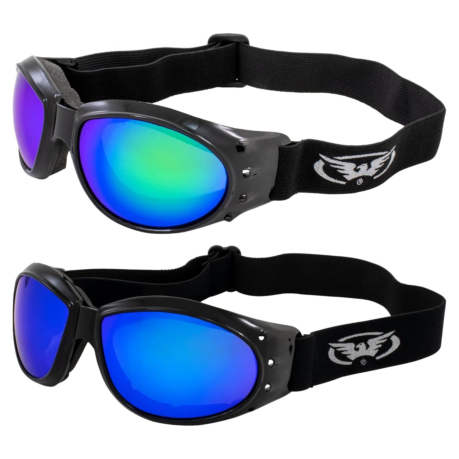 Gafas de Motocicleta Global Vision Eliminator 2 Pares Negro