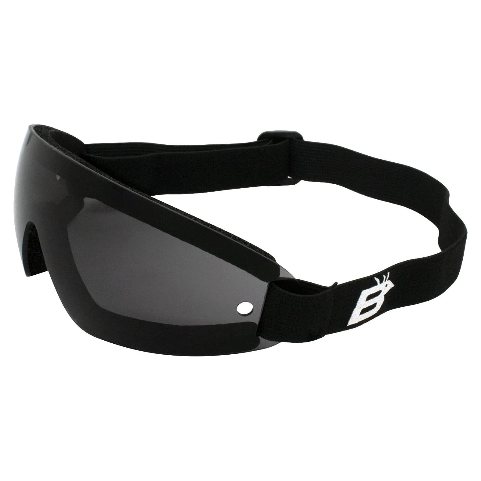 Gafas de vuelo Birdz Wing Marco negro Lente ahumada UV 100%