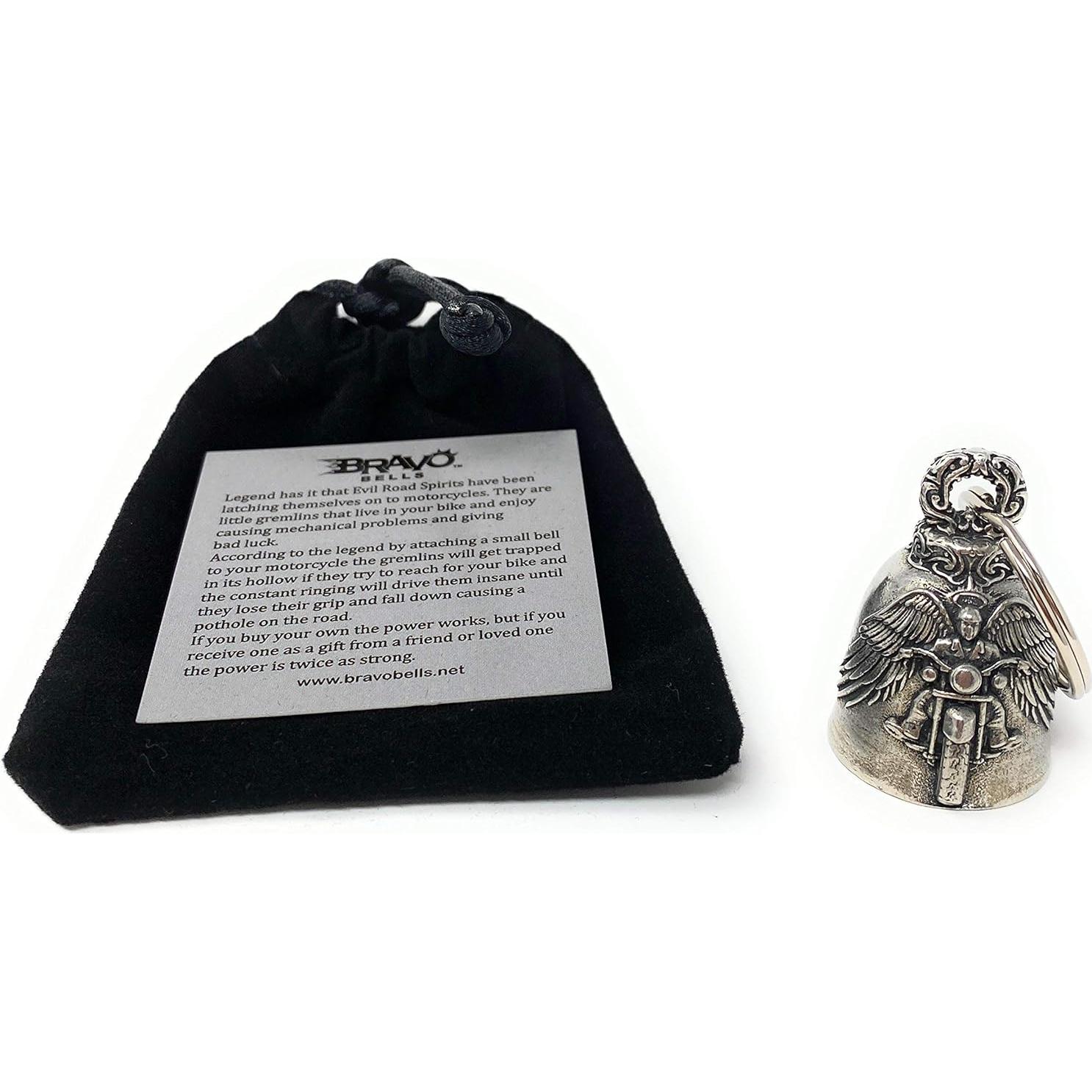 Campana de Suerte Bravo Bells para Motociclistas - Hecho en EE. UU.