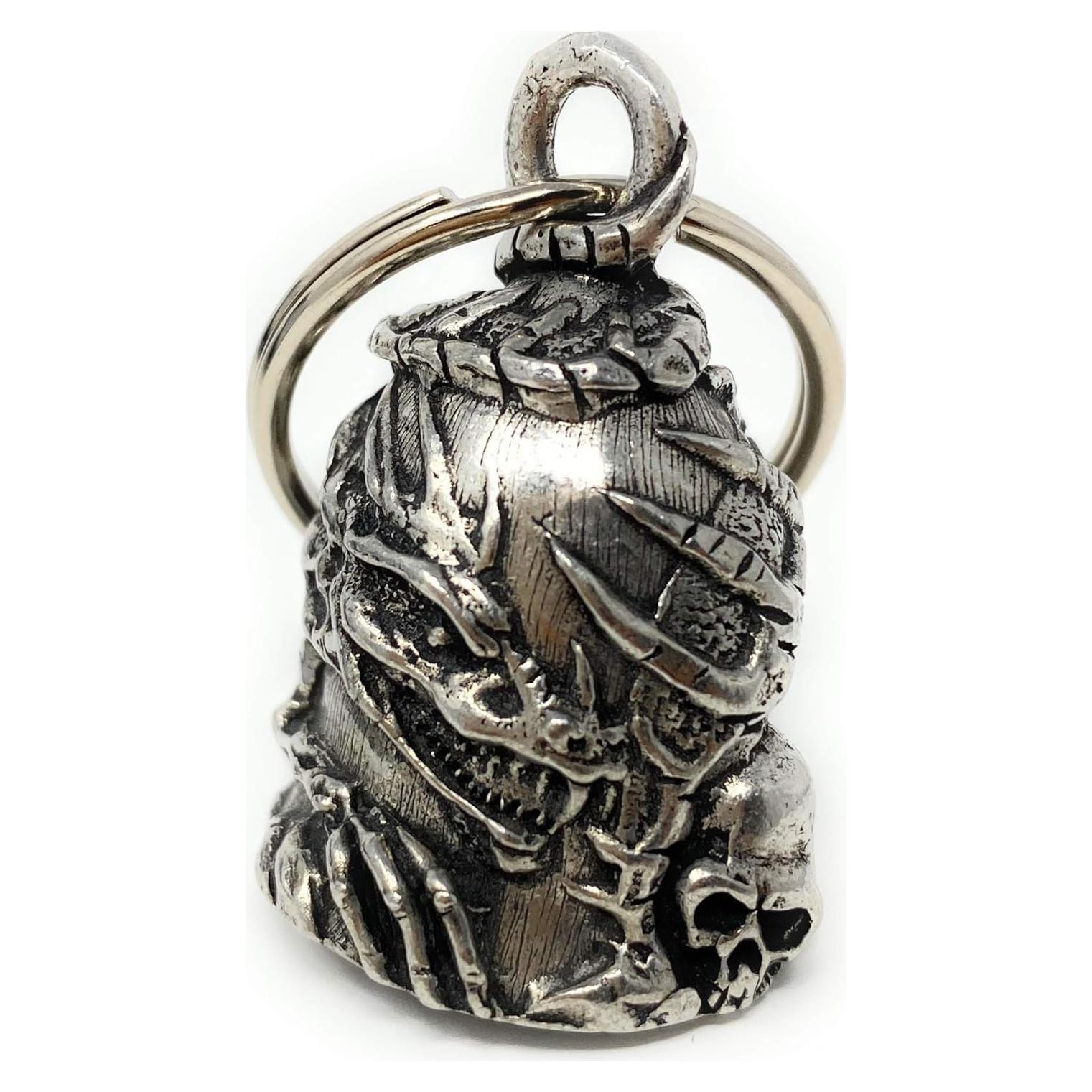 Campana Bravo Bells Calavera Dragón - Accesorio Motocicleta