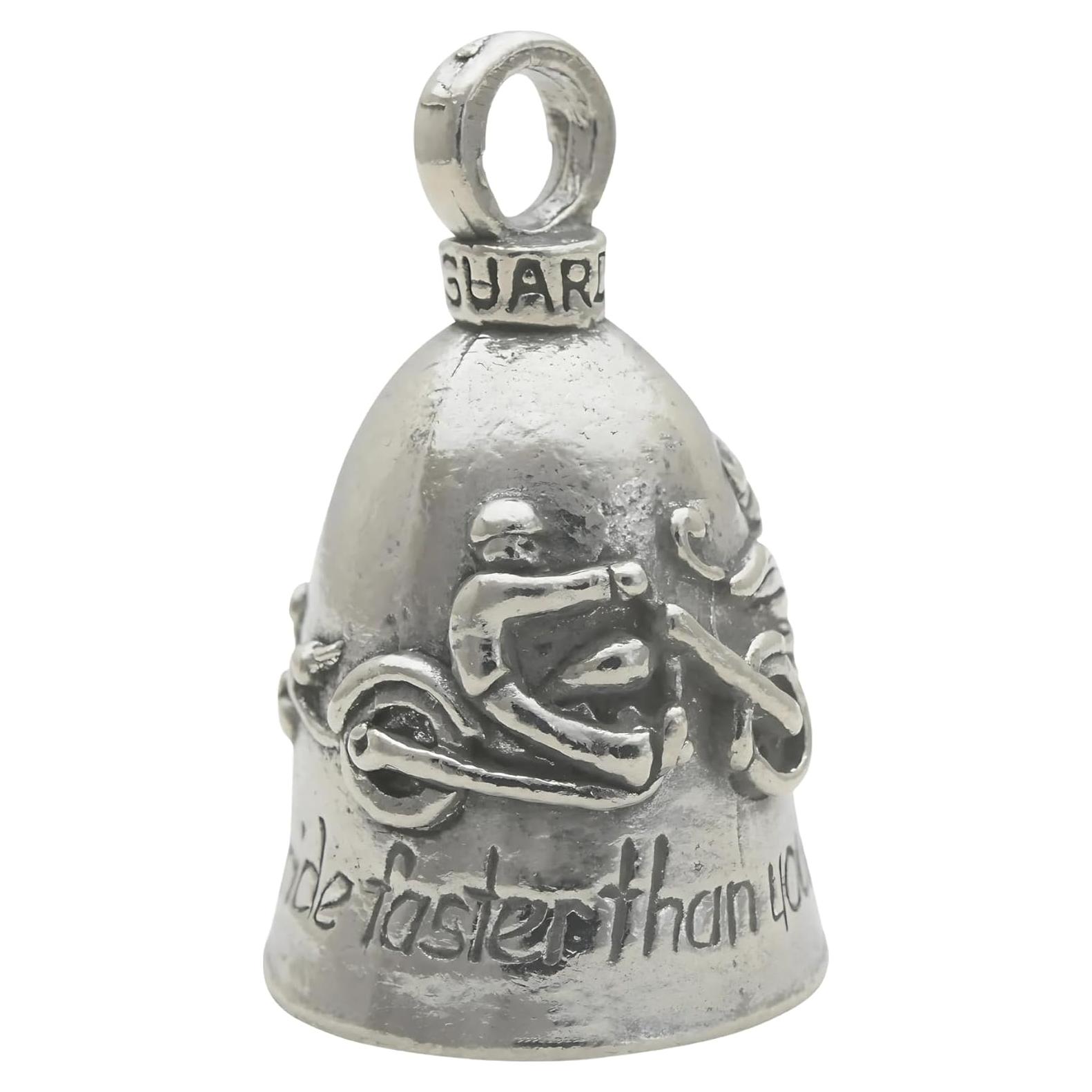 Campana de la Suerte Guardian de Estaño Hecha a Mano - Regalo