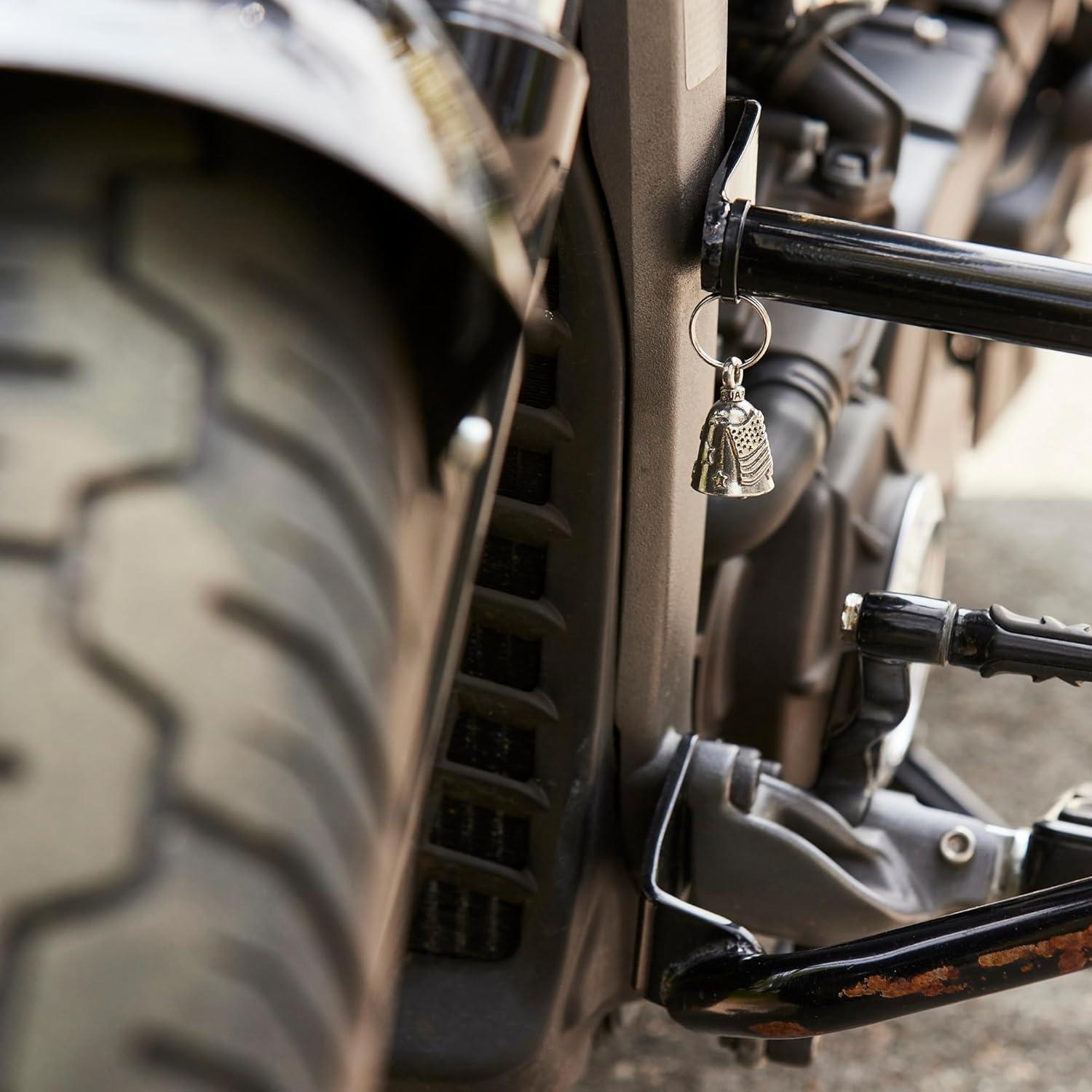 Campana de la Suerte Guardian de Estaño Hecha a Mano - Regalo