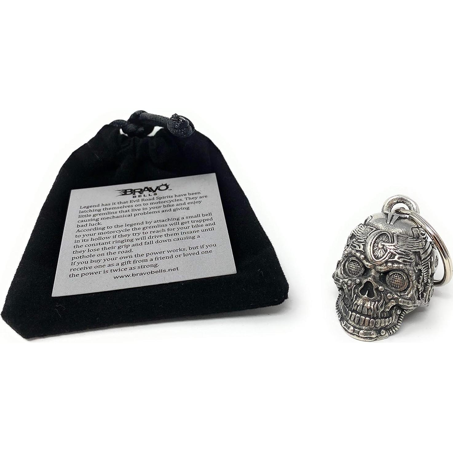 Campana de Motocicleta Bravo Bells BB-111 para Biker