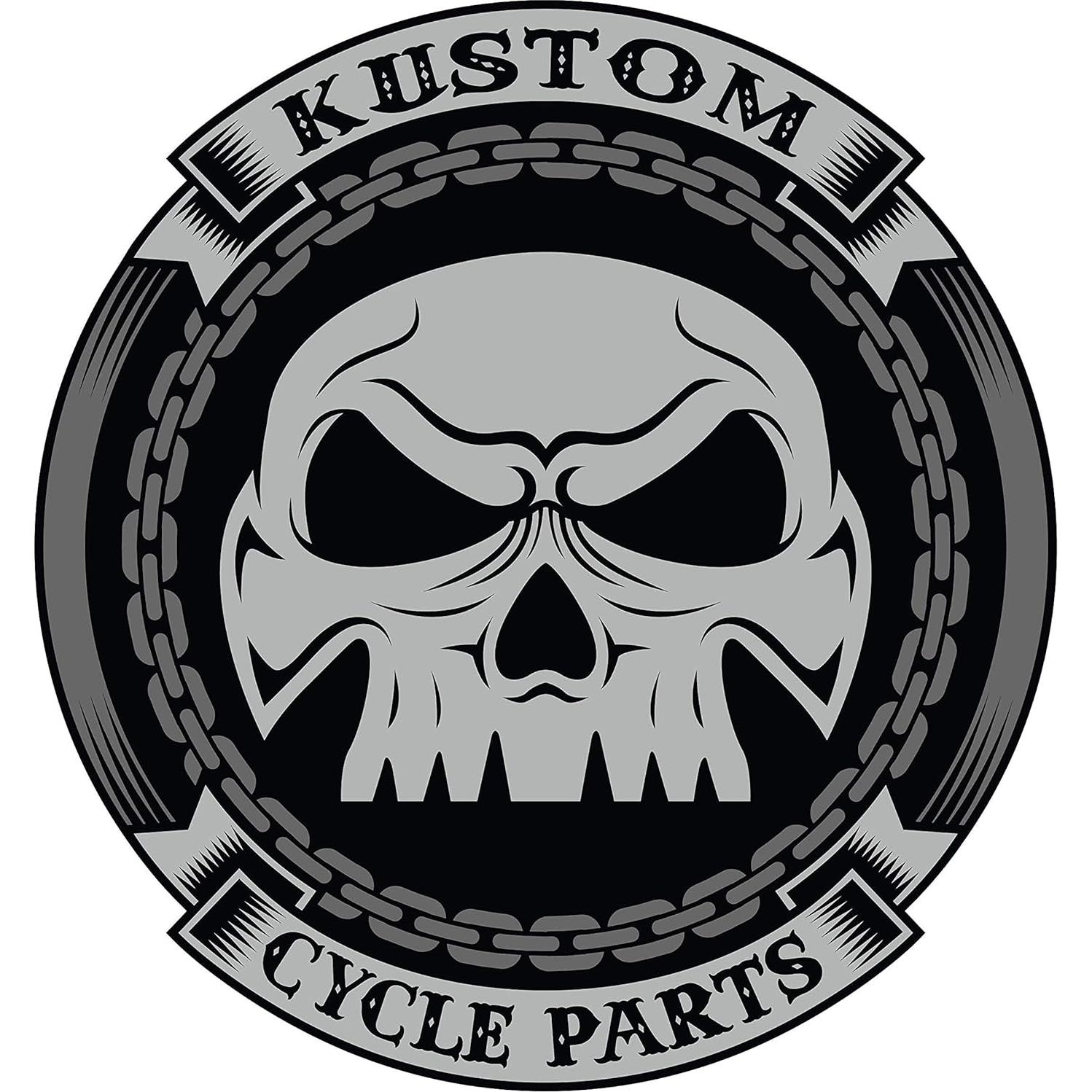 Campana de Guardia Biker Kustom Cycle Parts Negra 1.9x3.8cm