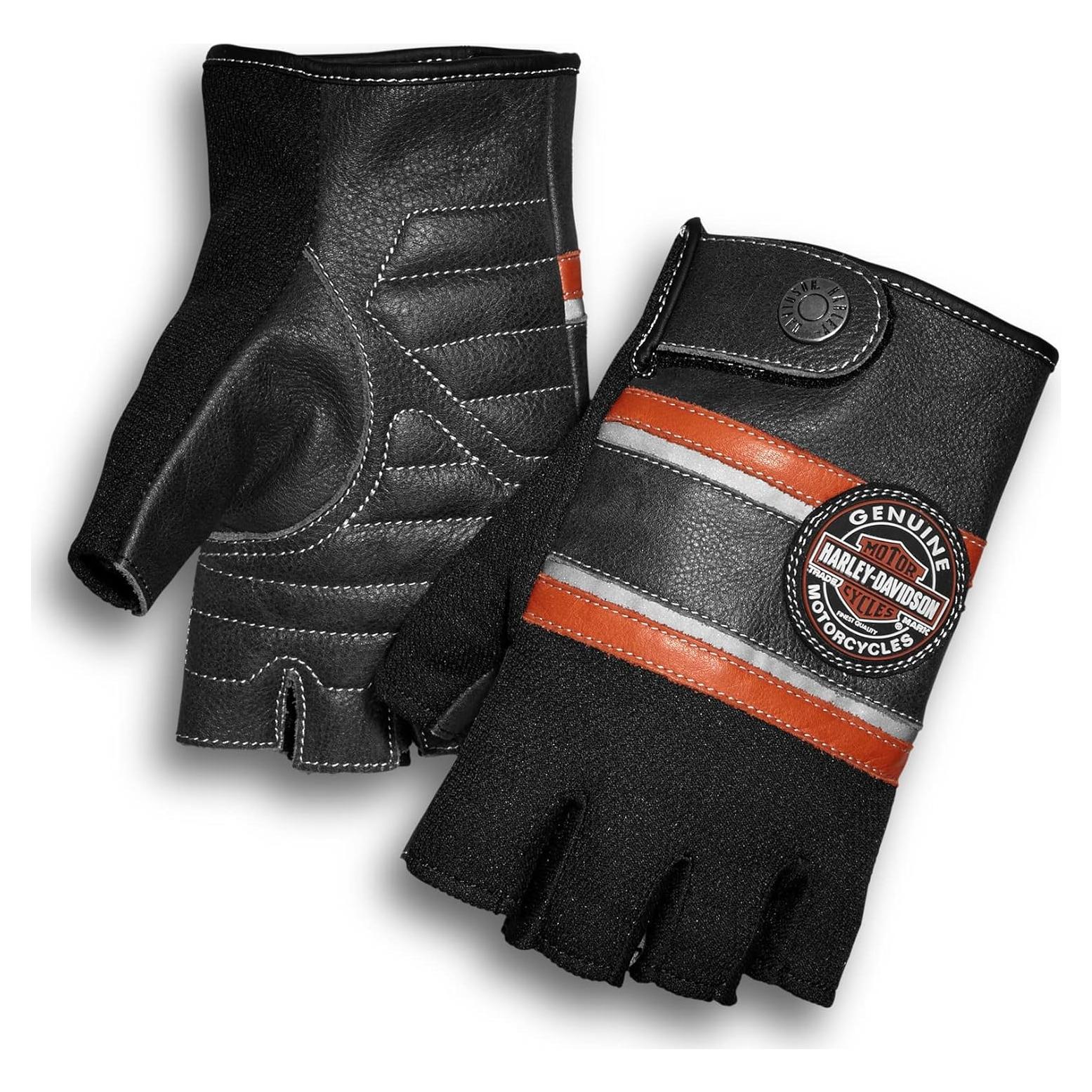 Guantes sin dedos Harley-Davidson para hombres - Coolcore