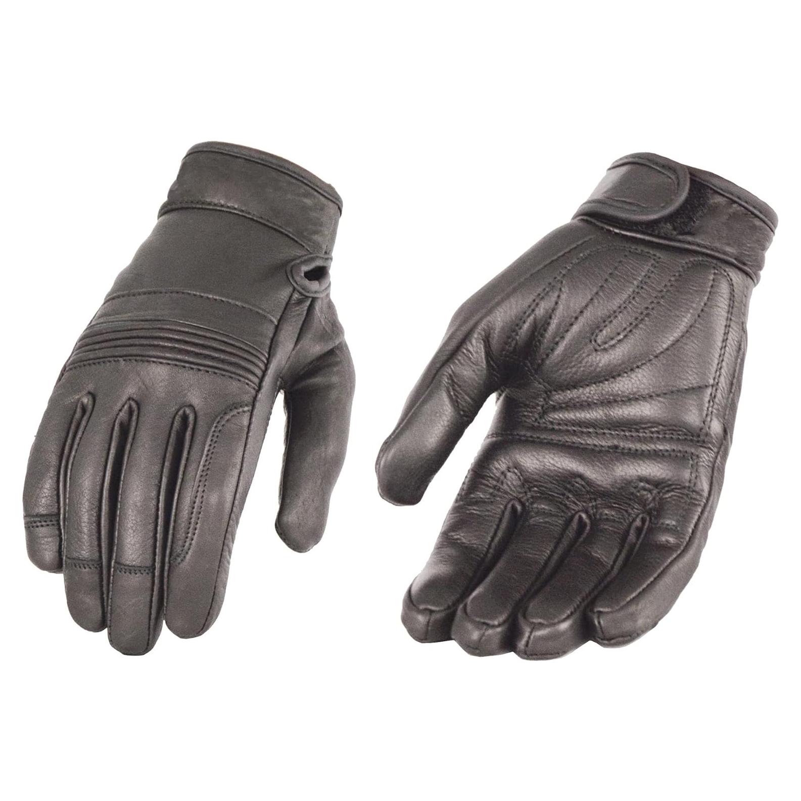 Guantes de Montar de Cuero Milwaukee para Damas con Gel