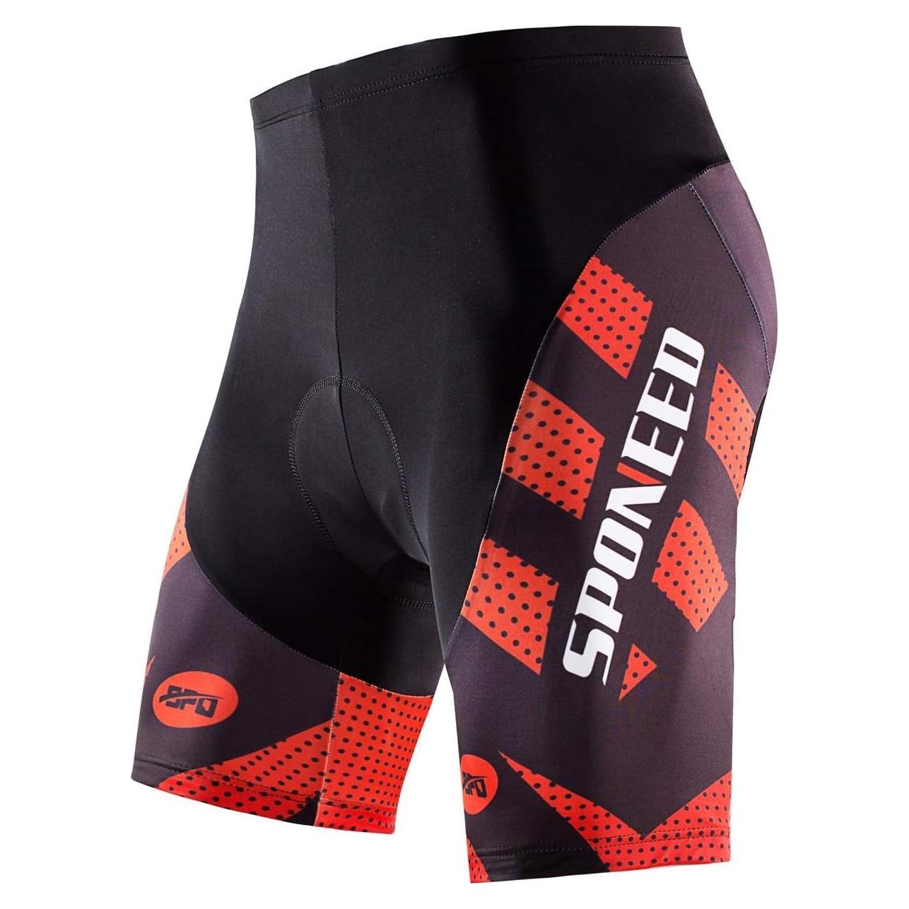 Pantalones Cortos de Ciclismo Sponeed para Hombre Acolchados