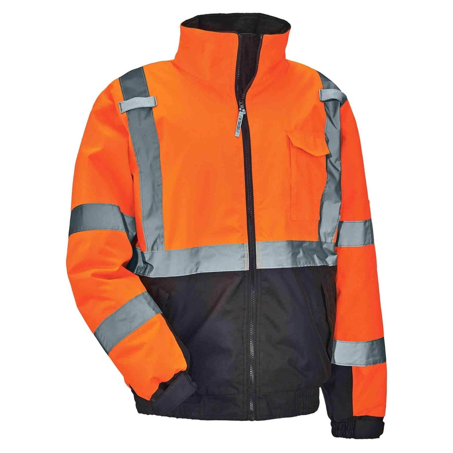 Chaqueta de Seguridad Bomber Hi Vis Ergodyne 8377 Naranja
