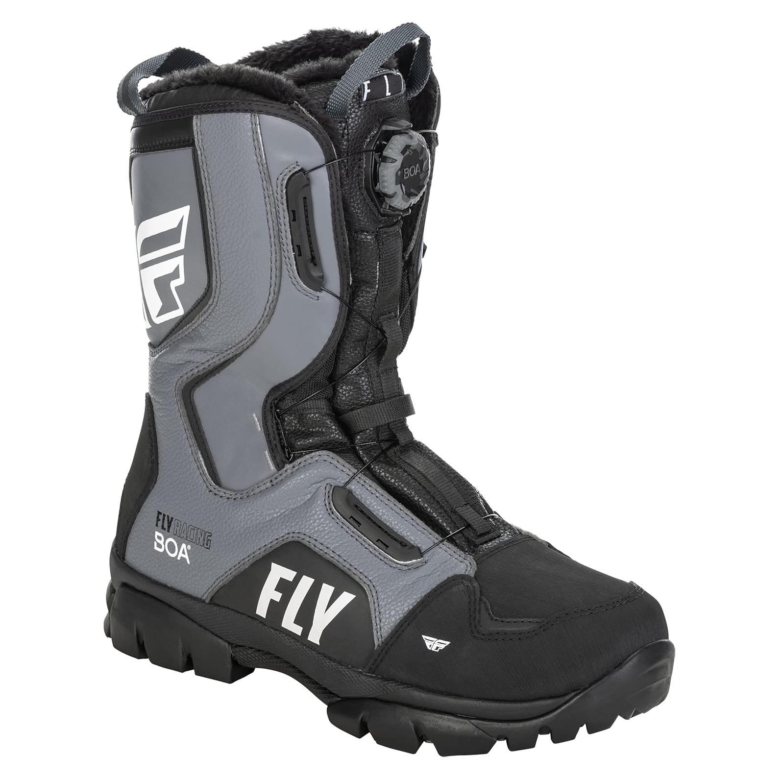 Botas de Nieve Fly Racing Marker BOA Negro/Gris Talla 11