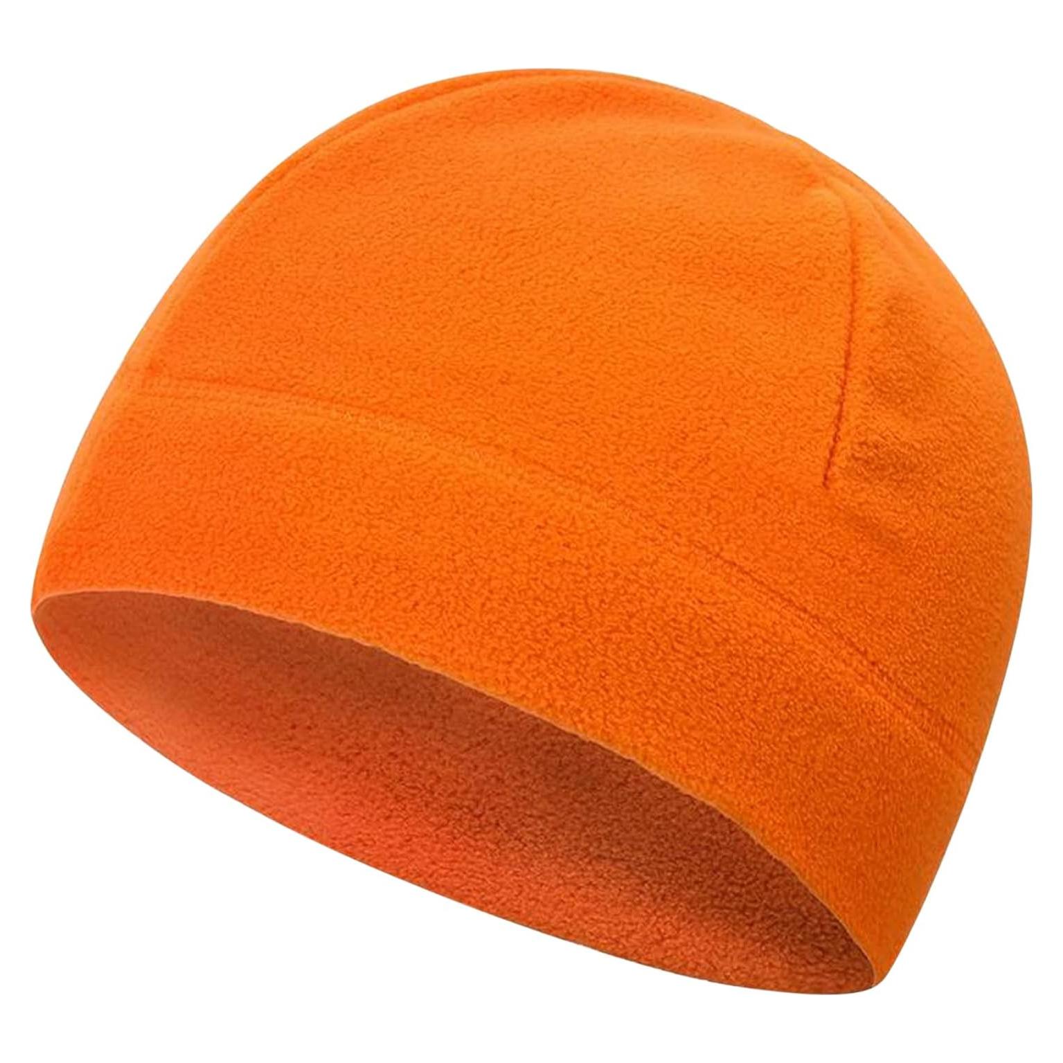 Gorro Táctico Beanie Wild Tribe Naranja Forro Polar Hombre