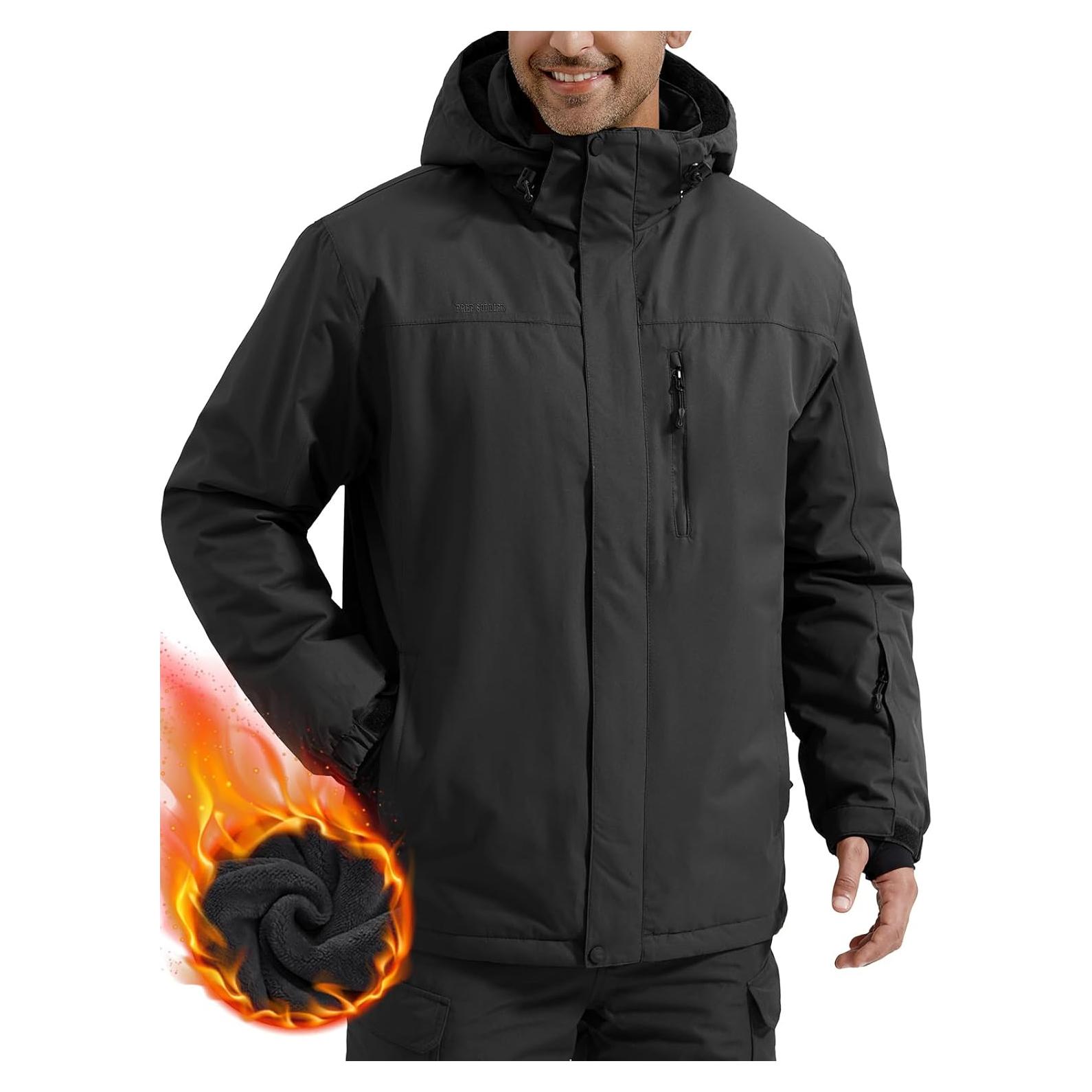 Chaqueta de Esquí Impermeable Free Soldier para Hombres XL