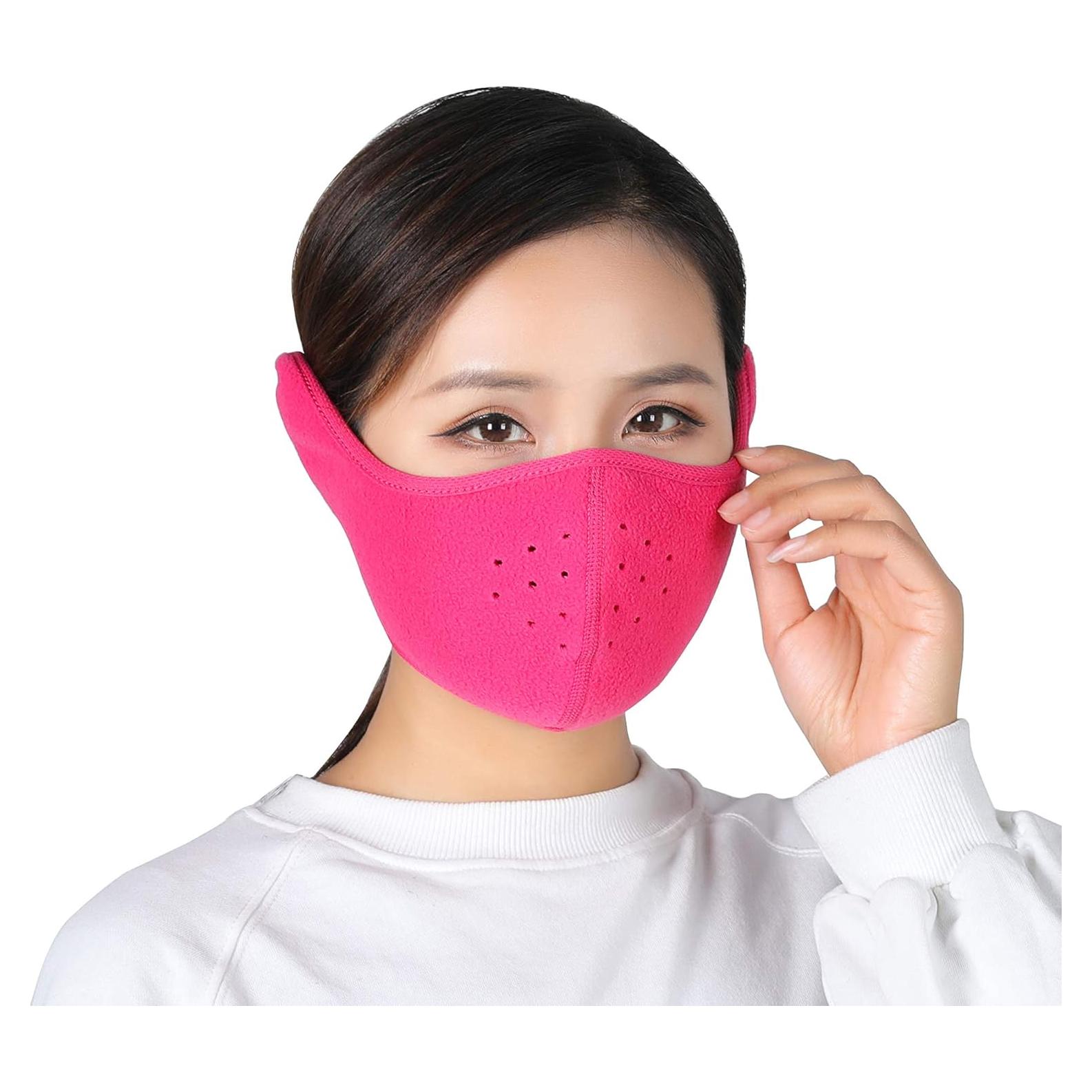 Máscara Balaclava Unisex Ganway KZ-B Rosa para Esquí y Ciclismo