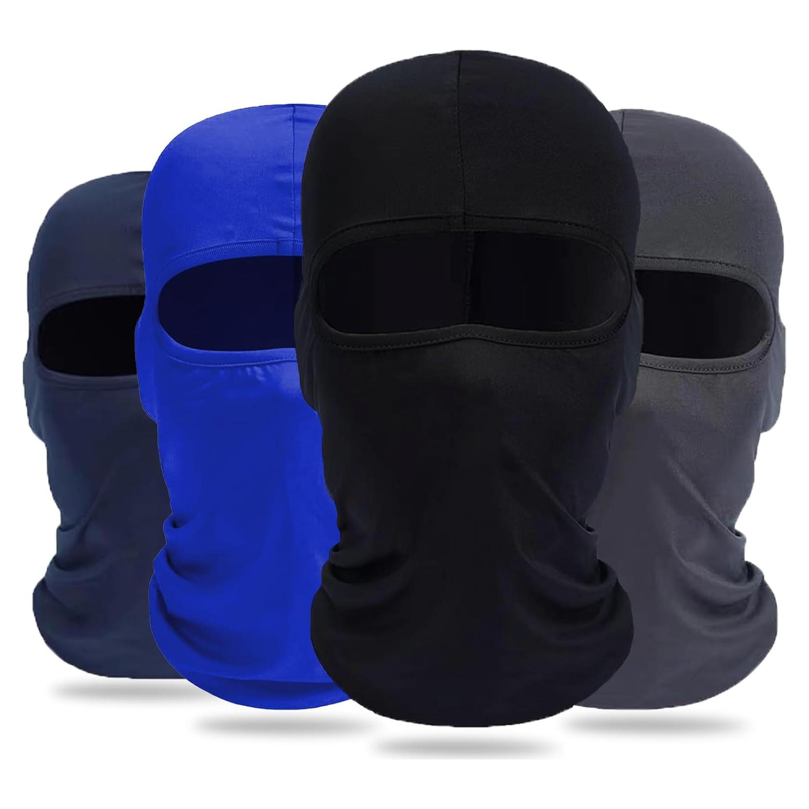 Paquete de 4 Máscaras Balaclava Ezovino Unisex para Esquí