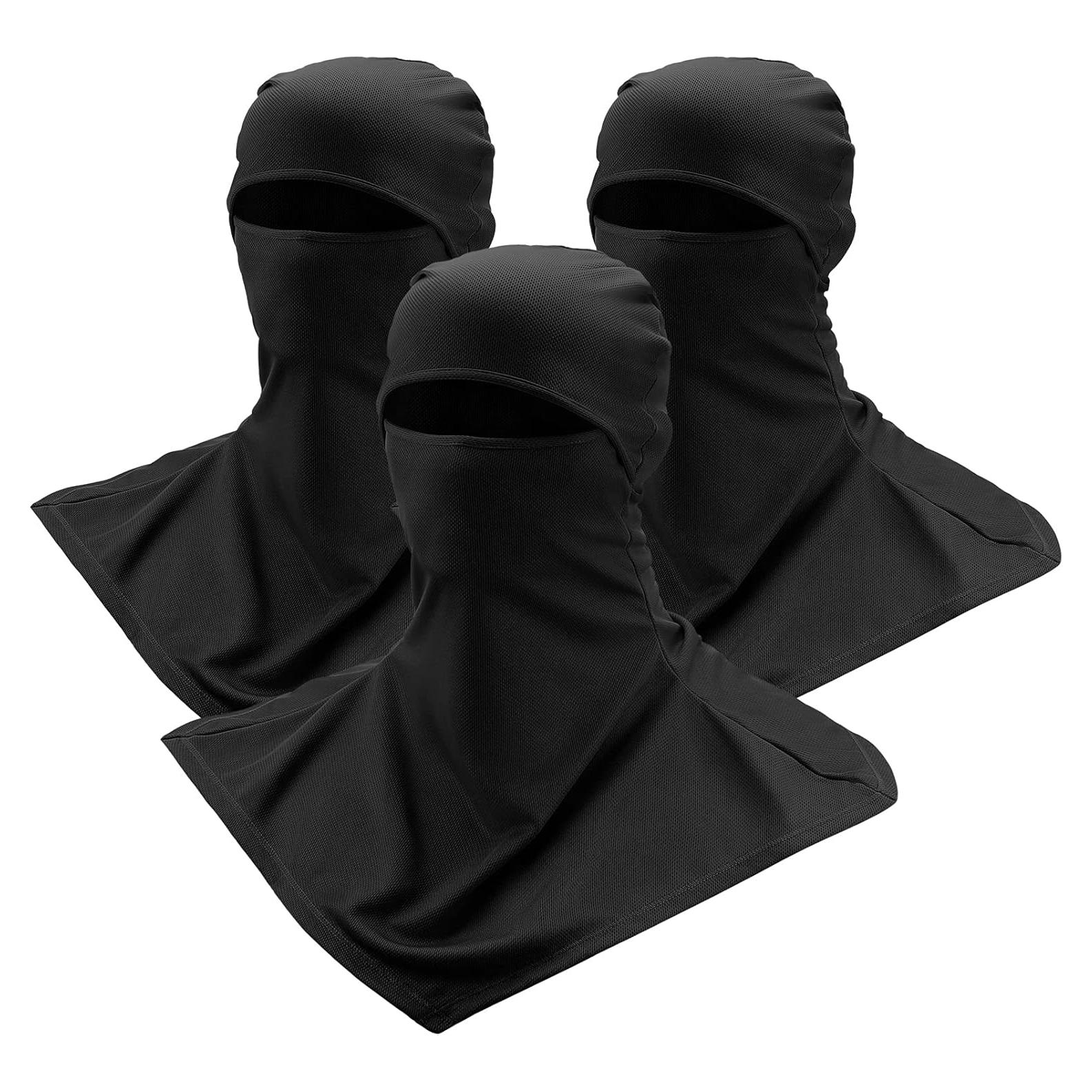 Balaclava Solar SATINIOR 3 Piezas Unisex Protección Facial