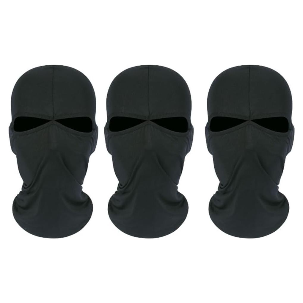 3 Máscaras Térmicas de Cara Completa Genérico para Ciclismo