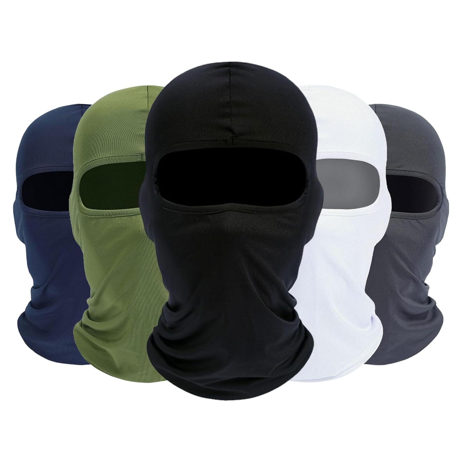 Máscara Balaclava ROXUN 5 Piezas Unisex Protección UV