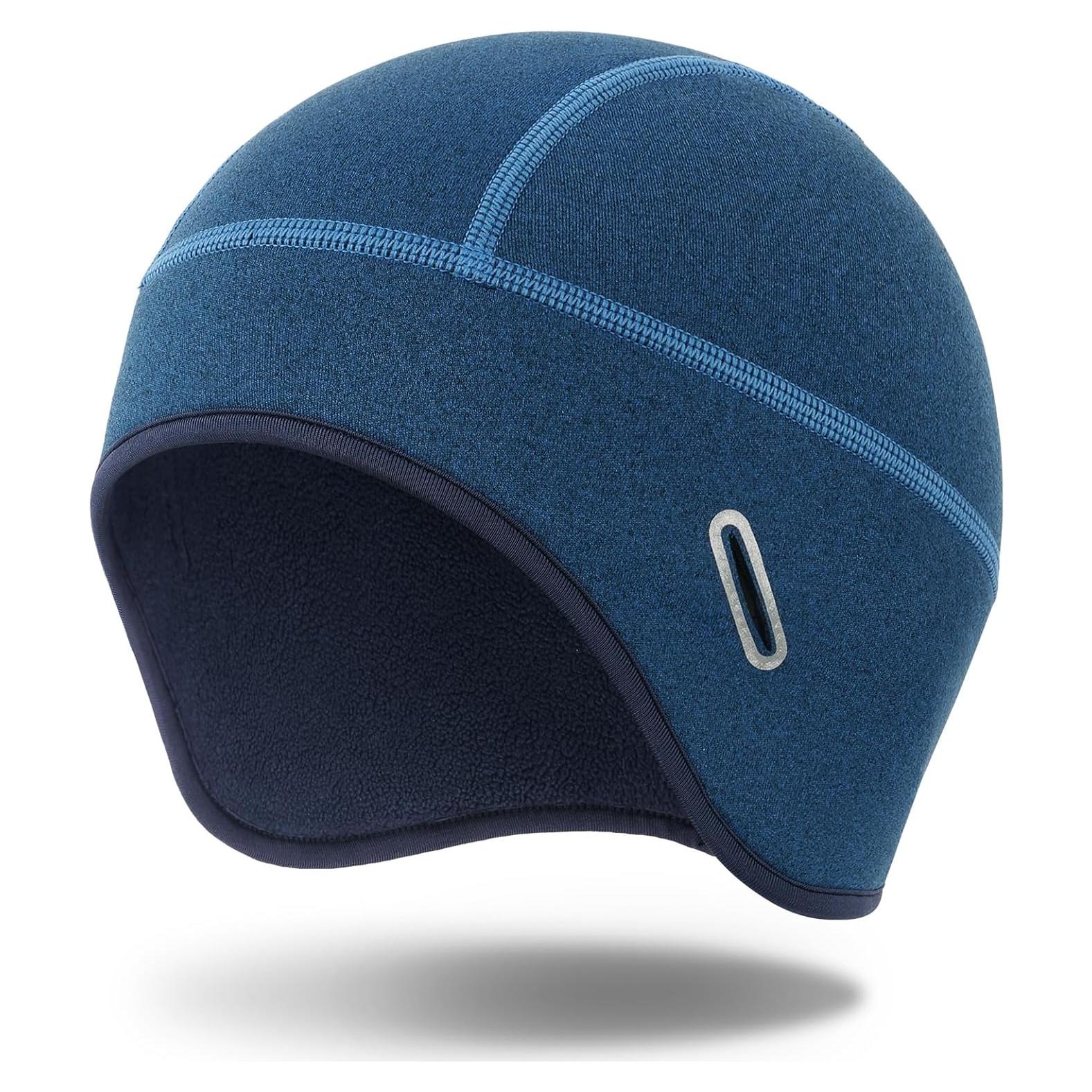 Gorro Térmico MELASA Calavera con Forro Polar y Agujeros para Gafas