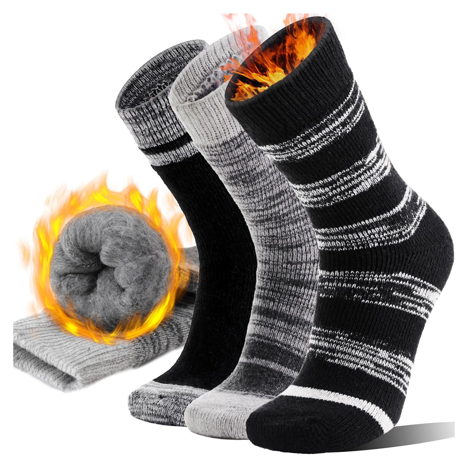 Calcetines Térmicos Anlisim 3 Pares Unisex Extra Gruesos