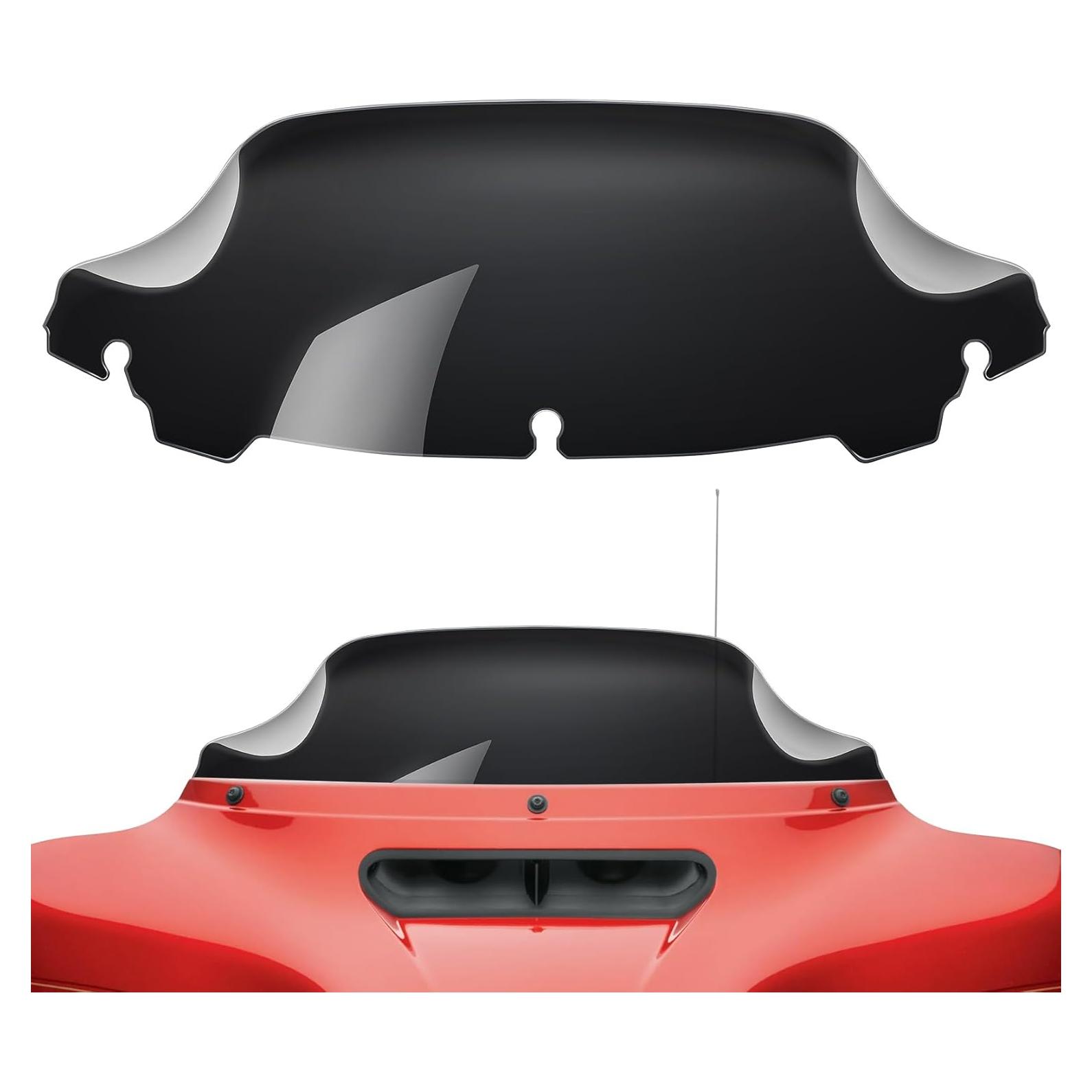 Parabrisas Negro 7" Amazicha para Harley Davidson 2014-2023