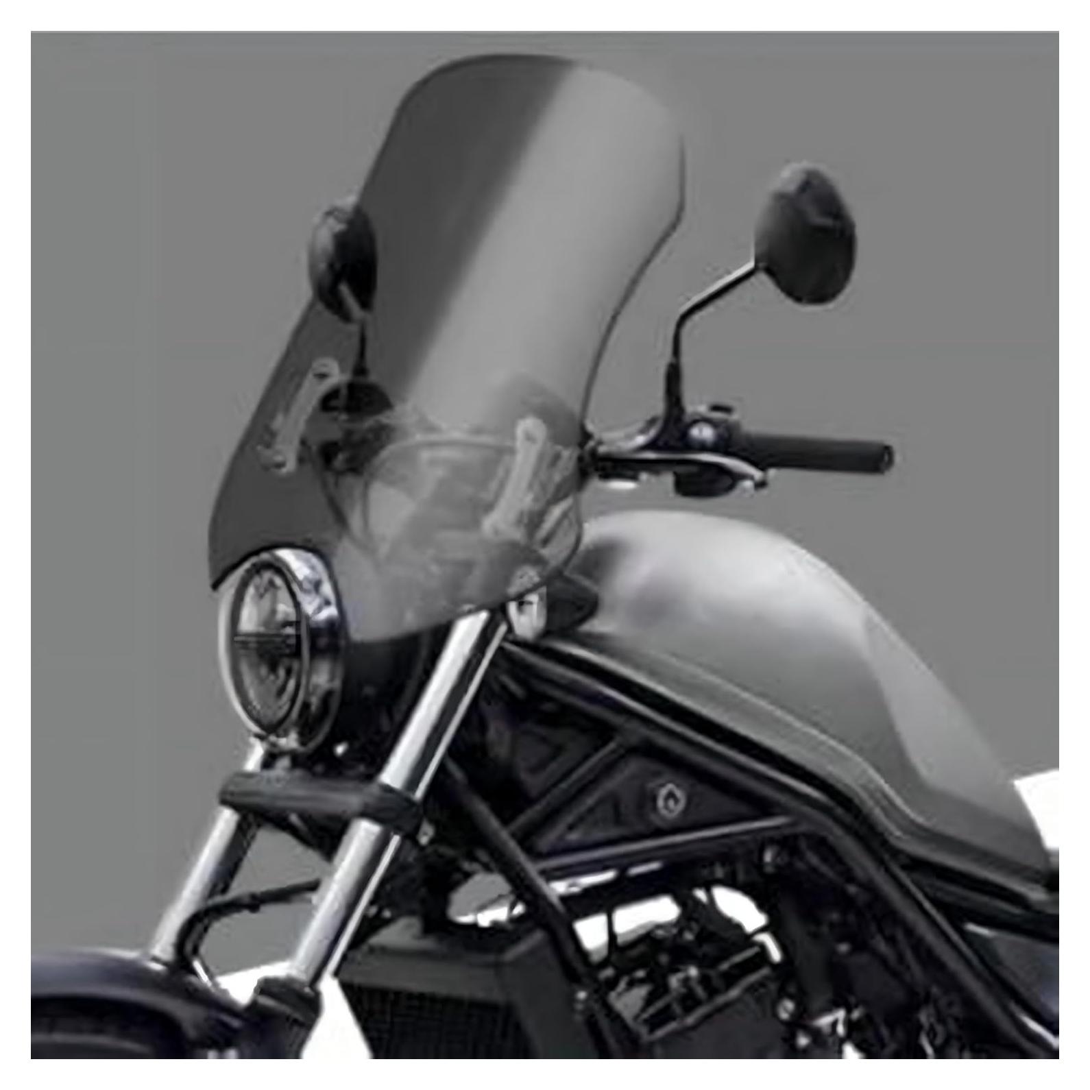 Parabrisas Ajustable TECTEK para Motocicleta Rebel 300/500 40 cm