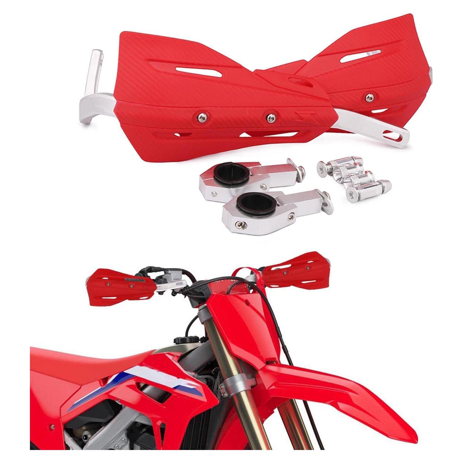 Protectores de Manos JFG RACING Universales Aluminio Rojo