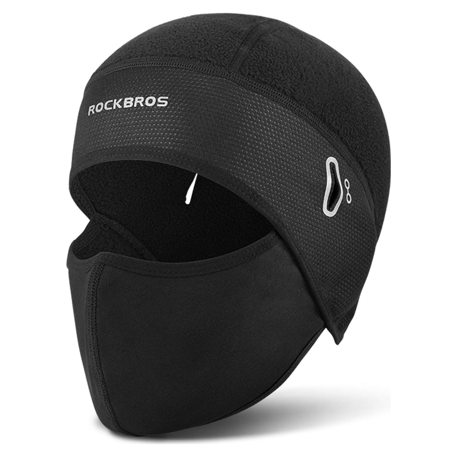 Gorro Térmico de Ciclismo ROCKBROS con Agujeros para Gafas