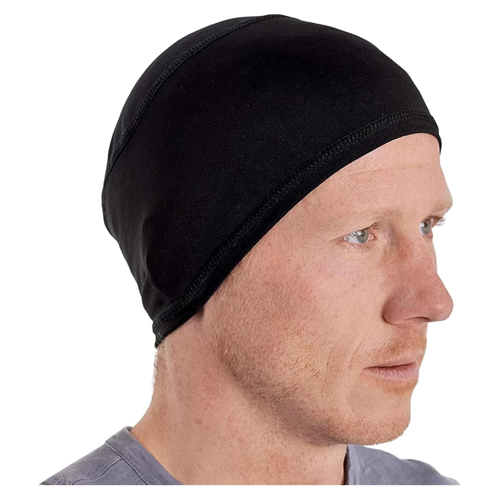 Gorro Enfriador Tough Headwear para Ciclismo y Running - Negro
