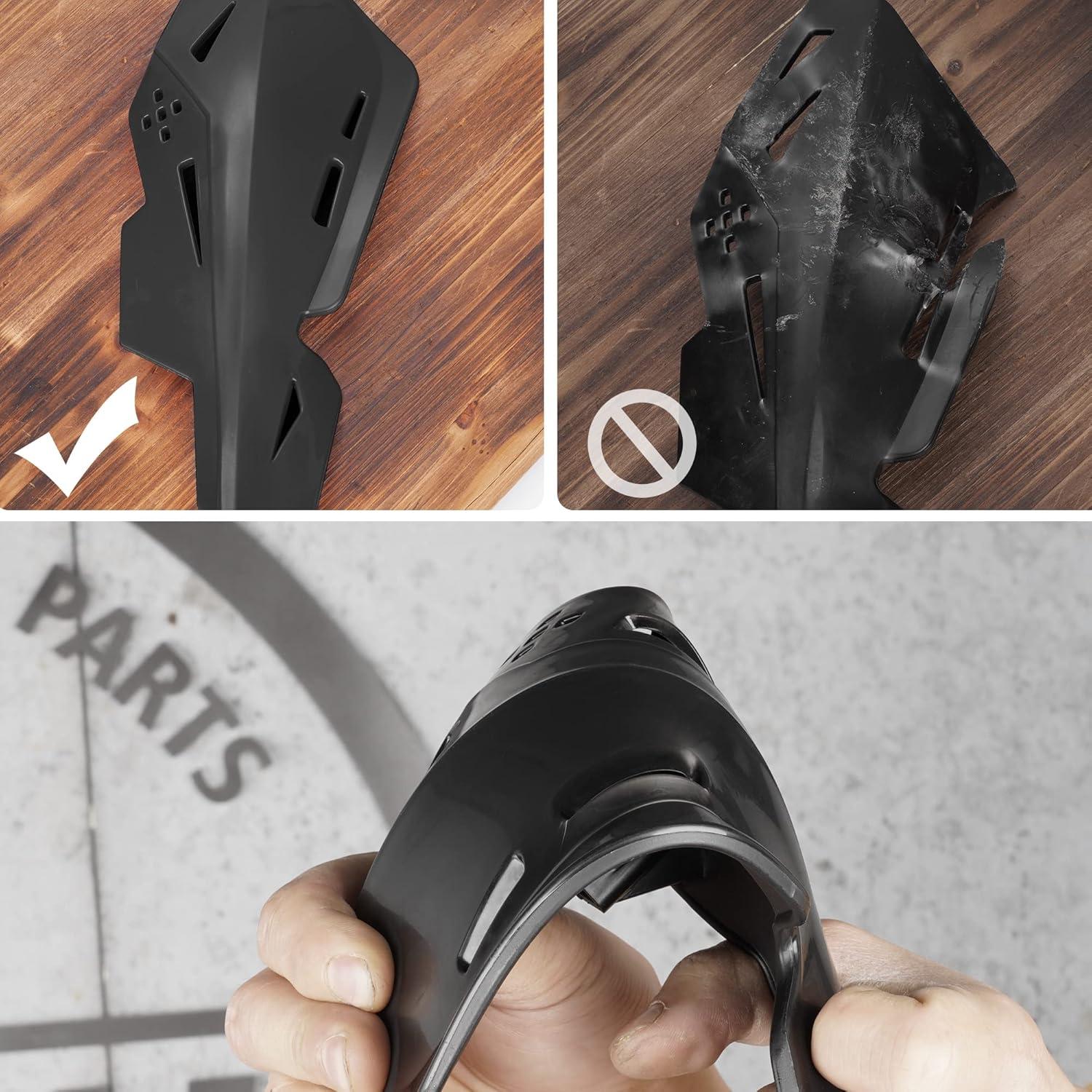 Protectores de Manos RUTU para Motocicleta 22mm - Negro