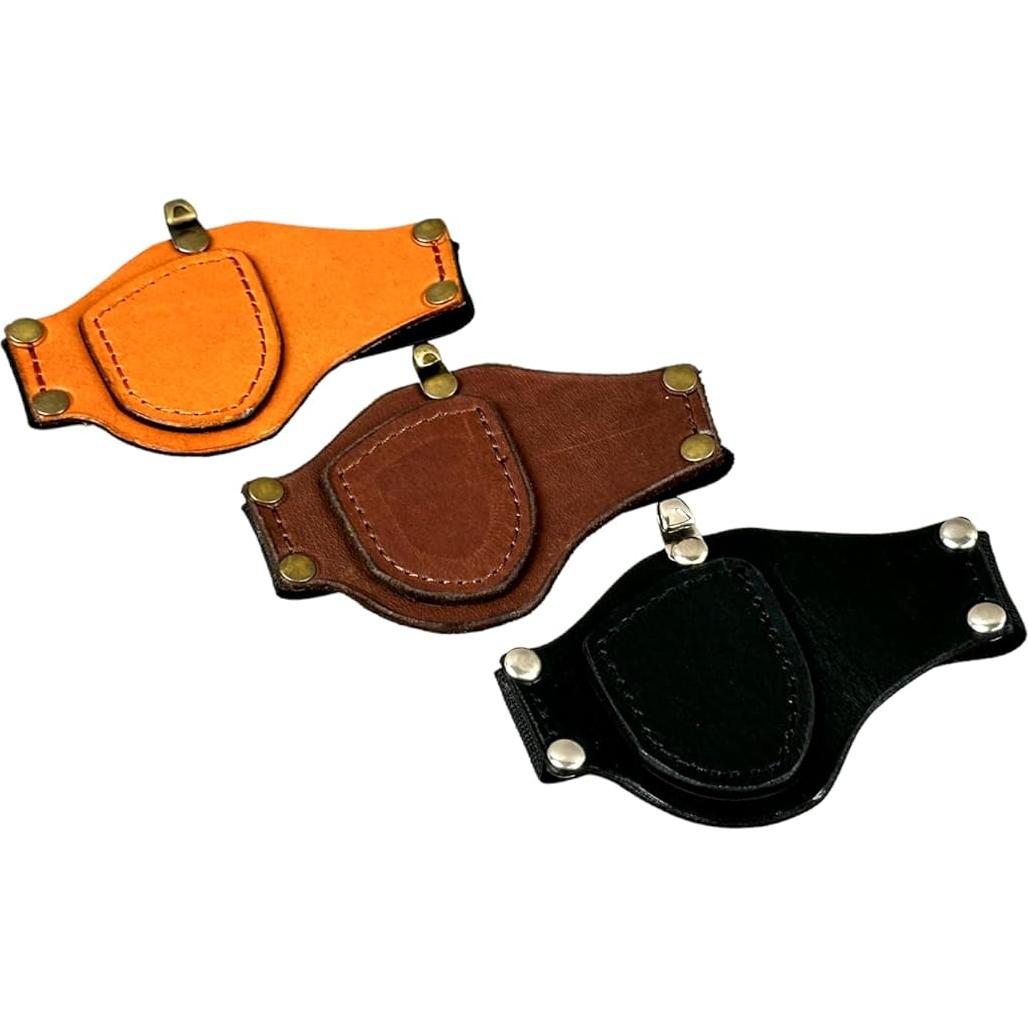 Cubierta Protectora de Botas para Motocicleta Cuero Marrón