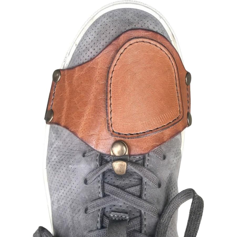 Cubierta Protectora de Botas para Motocicleta Cuero Marrón