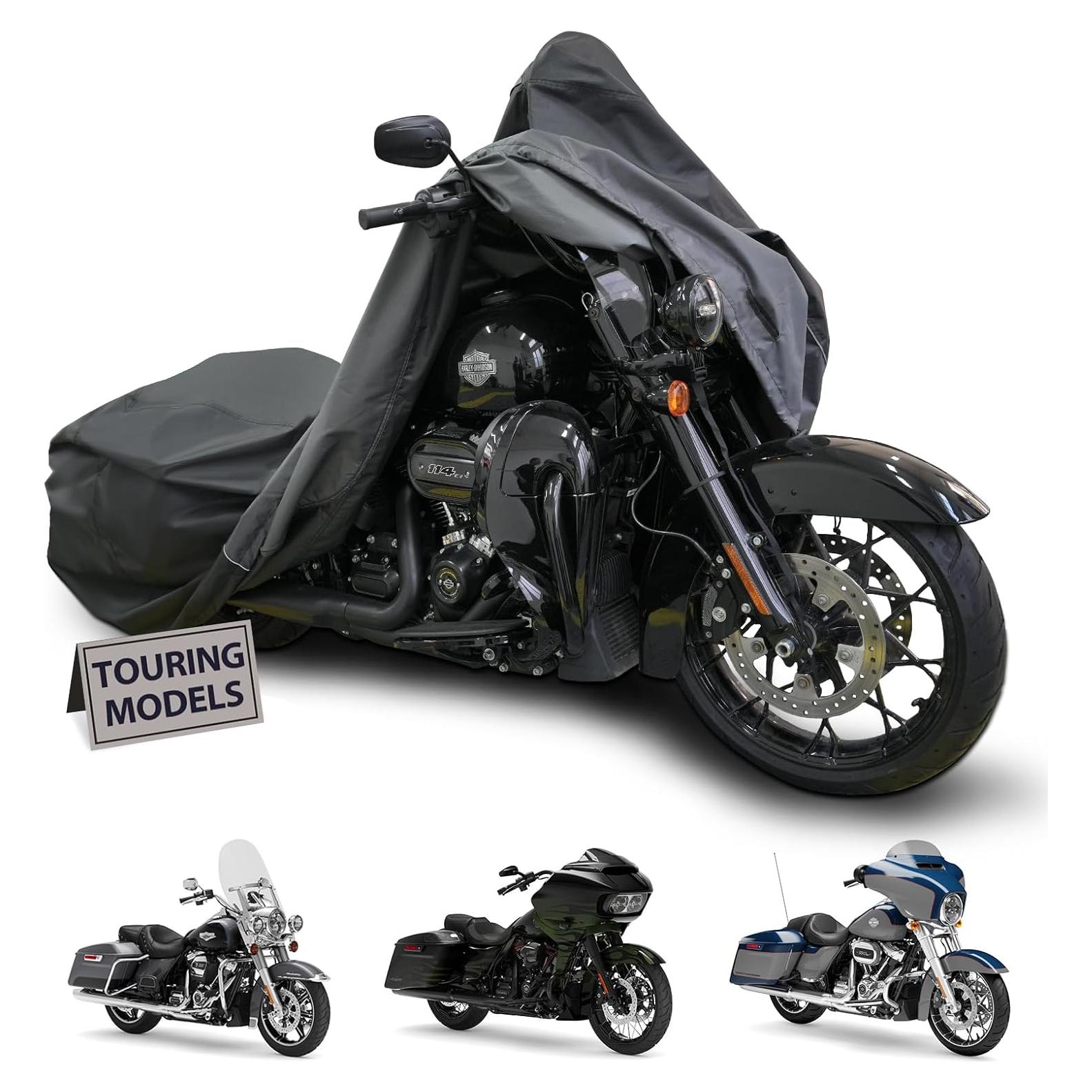 Funda de motocicleta impermeable Mieapond para Harley Davidson