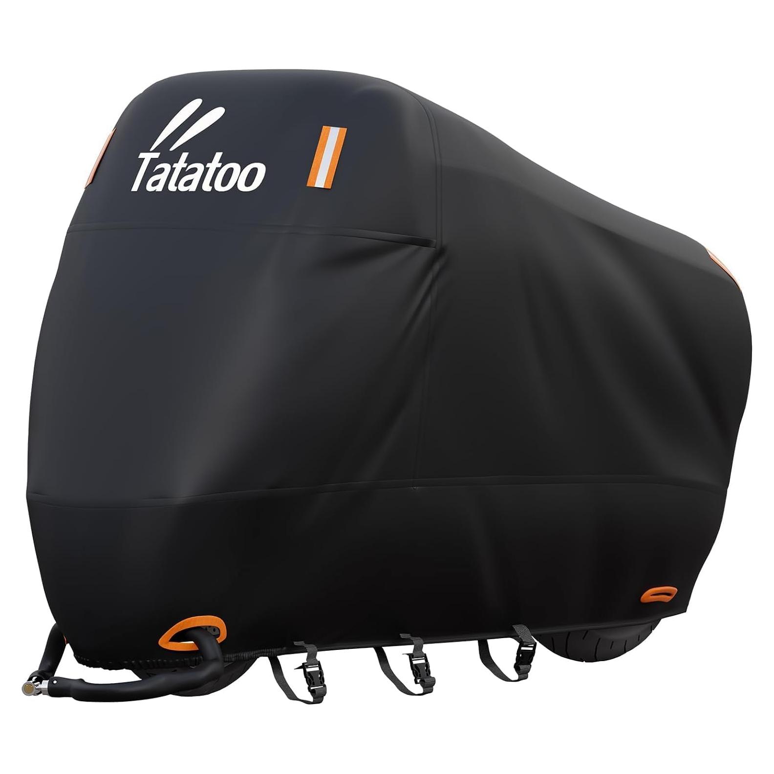 Funda de Motocicleta TATATOO Impermeable 220 cm UV Resistente