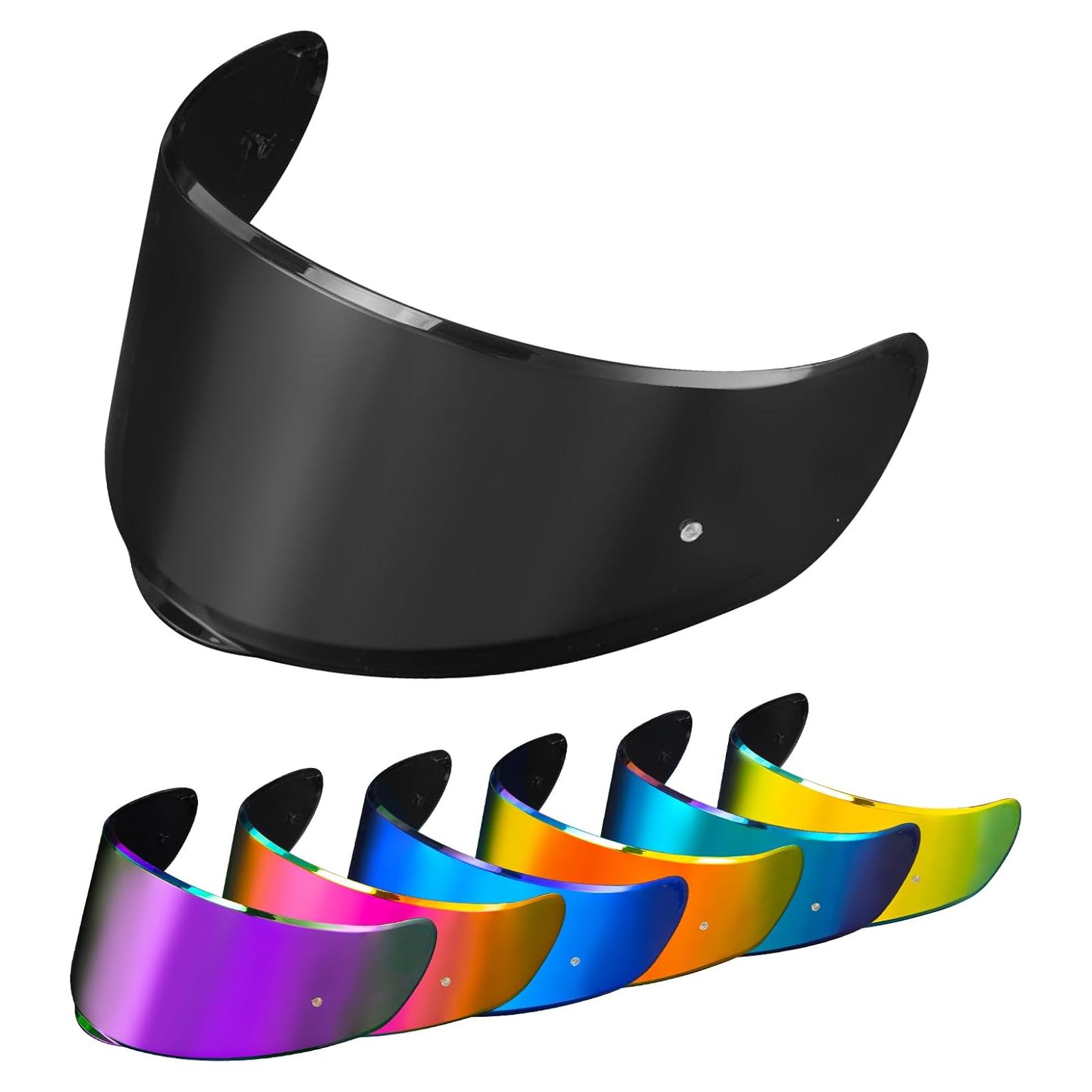 Visera de Casco PSLER Sedici Strada 2 y 3 - Negro Oscuro